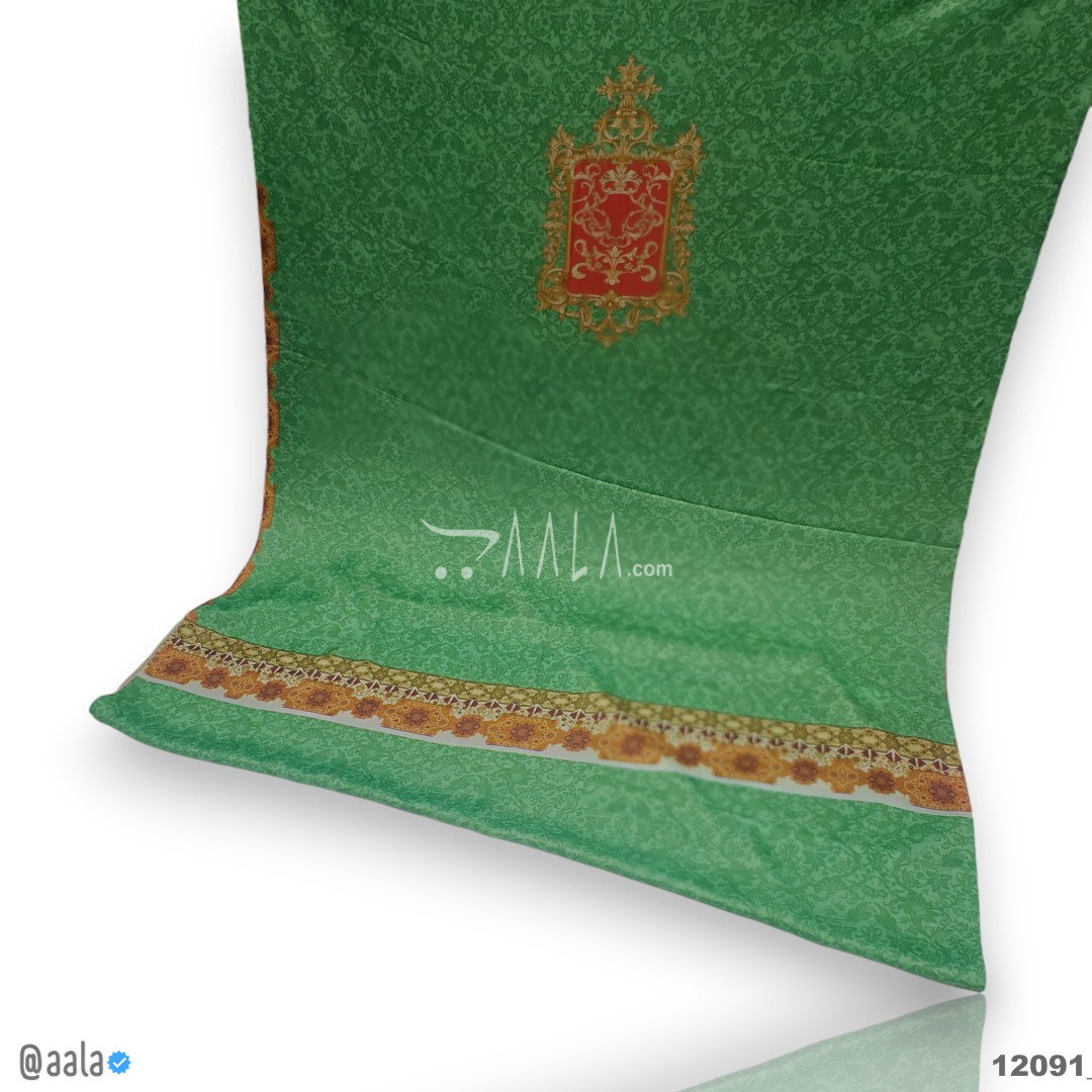 Printed Silk Blend 44-Inches PRINTED Per-Pc 