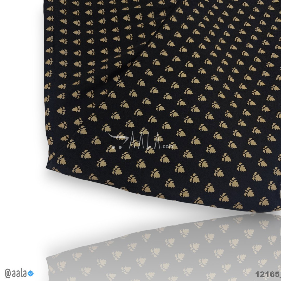 Printed-Silk Crepe Blend 44-Inches PRINTED Per-Metre 