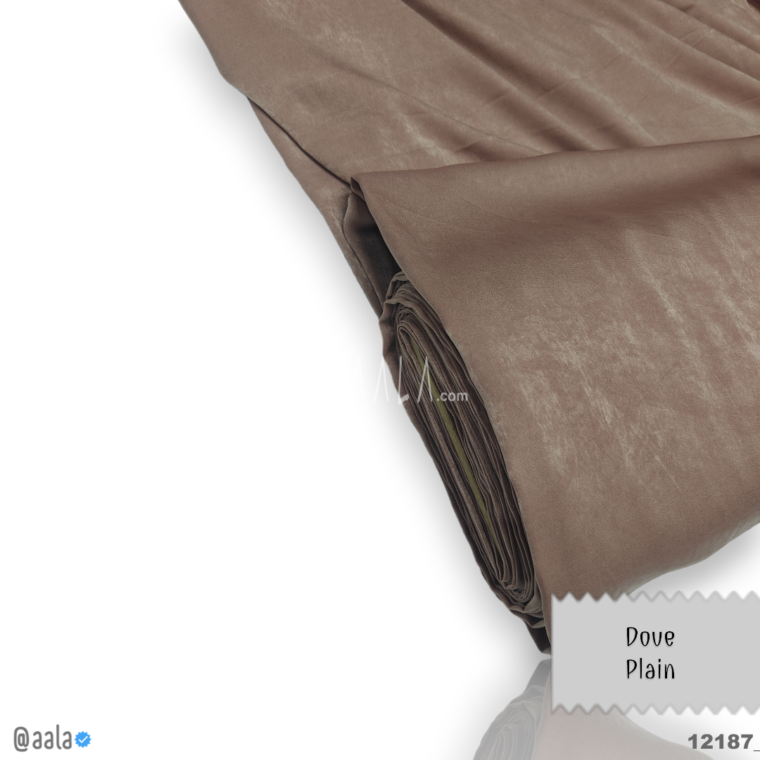 Dove-Plain Velvet Blend 58-Inches PEACH Per-Metre #12187