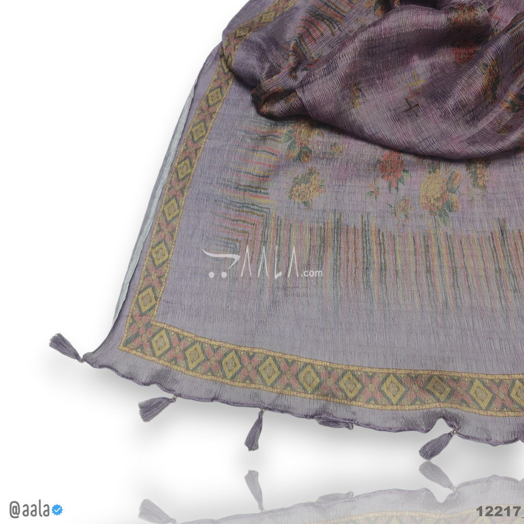 Printed Silk Blend Dupatta-20-Inches PRINTED 2.25-Metres 
