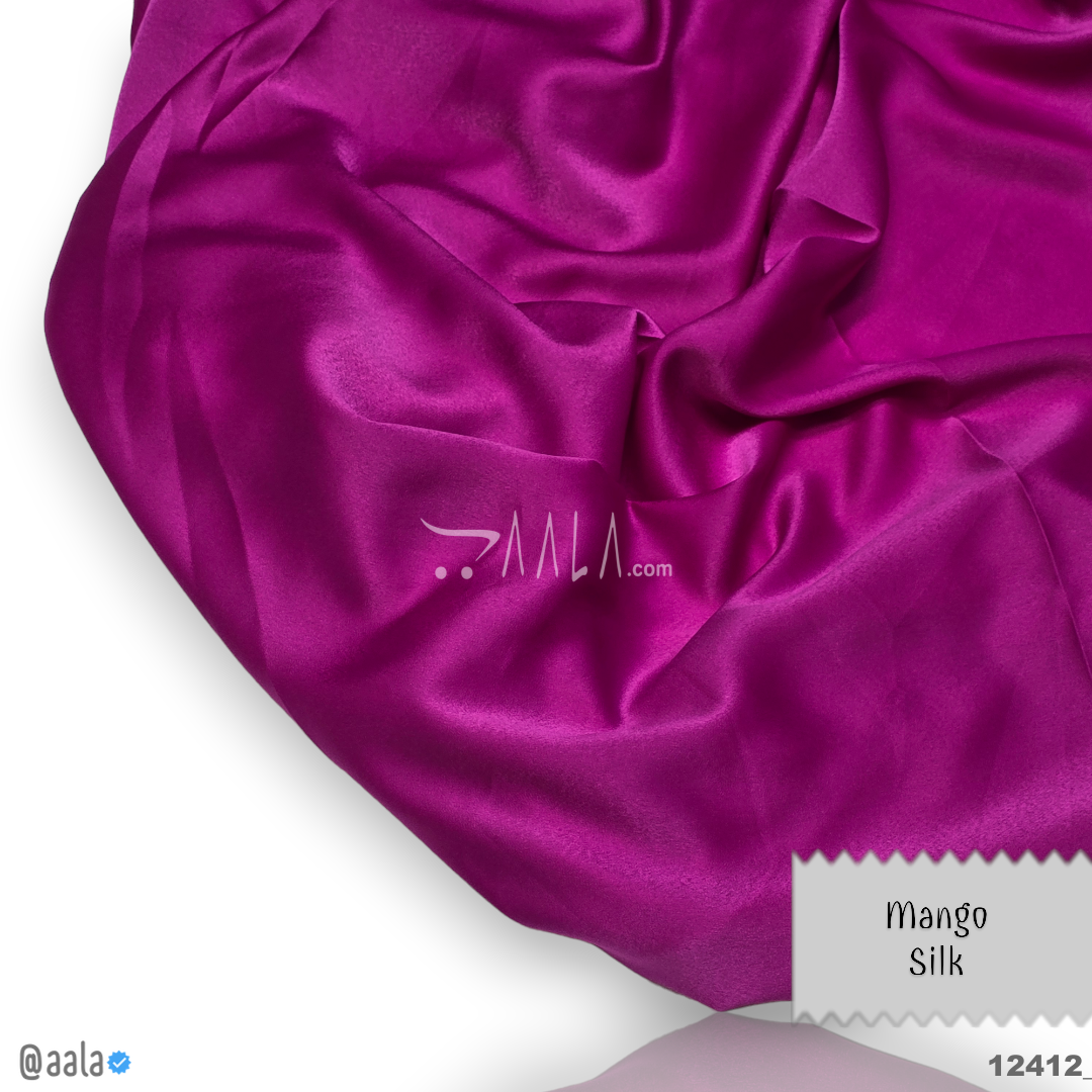 Mango Silk Blend 58-Inches PINK Per-Metre #12412