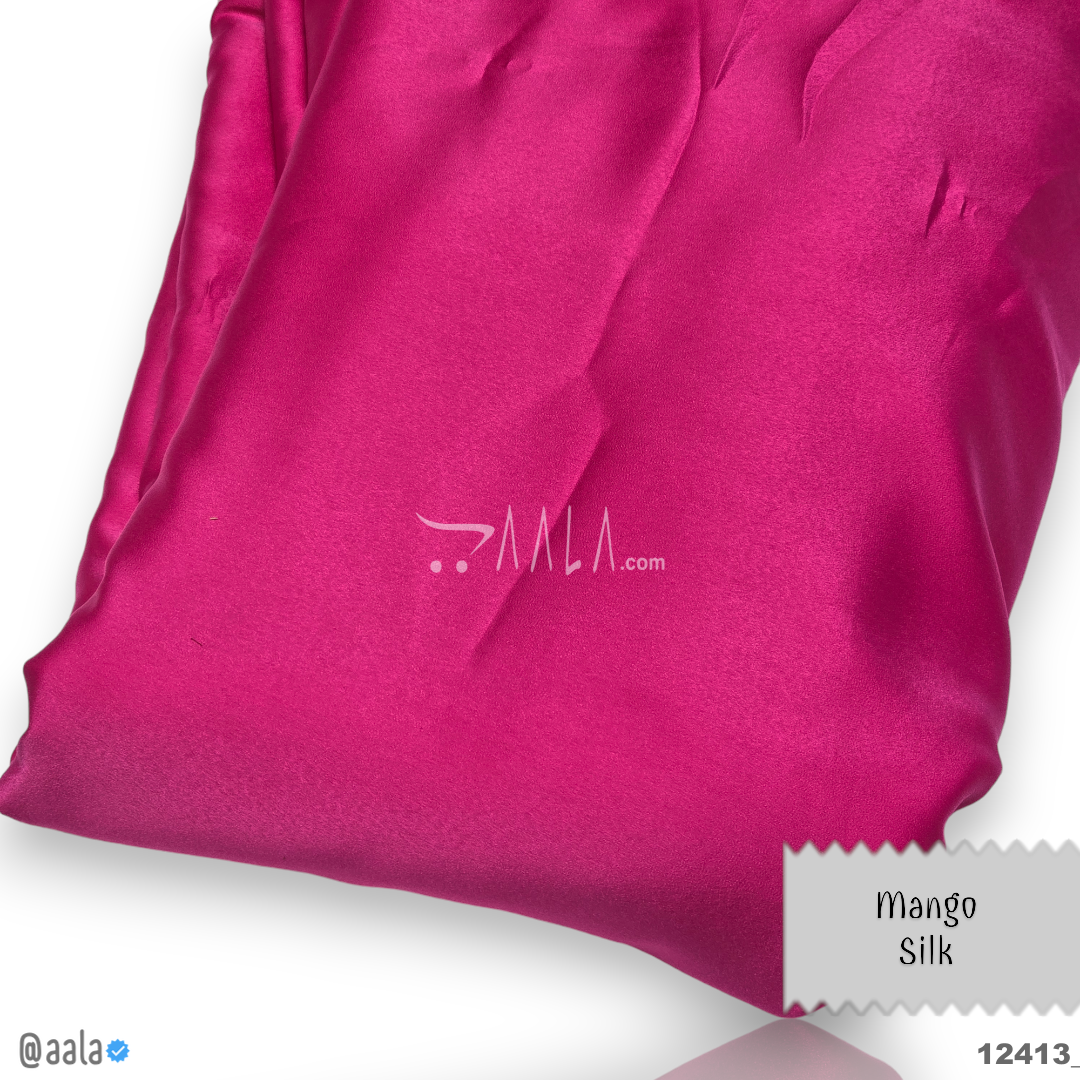 Mango Silk Blend 58-Inches PINK Per-Metre #12413
