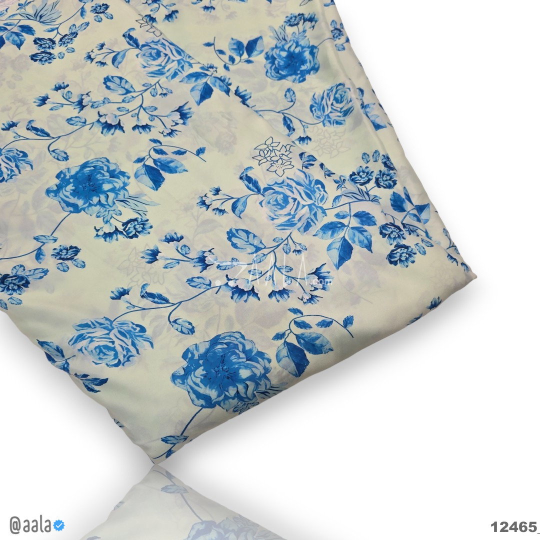 Printed Silk Blend 44-Inches PRINTED Per-Metre 