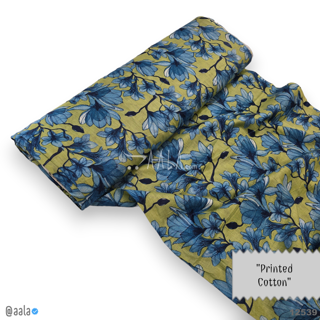 Printed Cotton Cotton 44-Inches PRINTED Per-Metre #12539