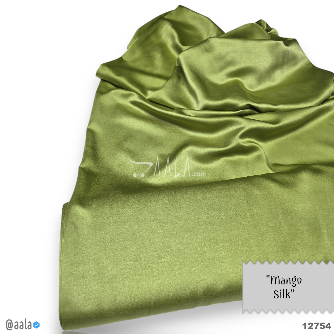 Mango Silk Blend 58-Inches GREEN Per-Metre 