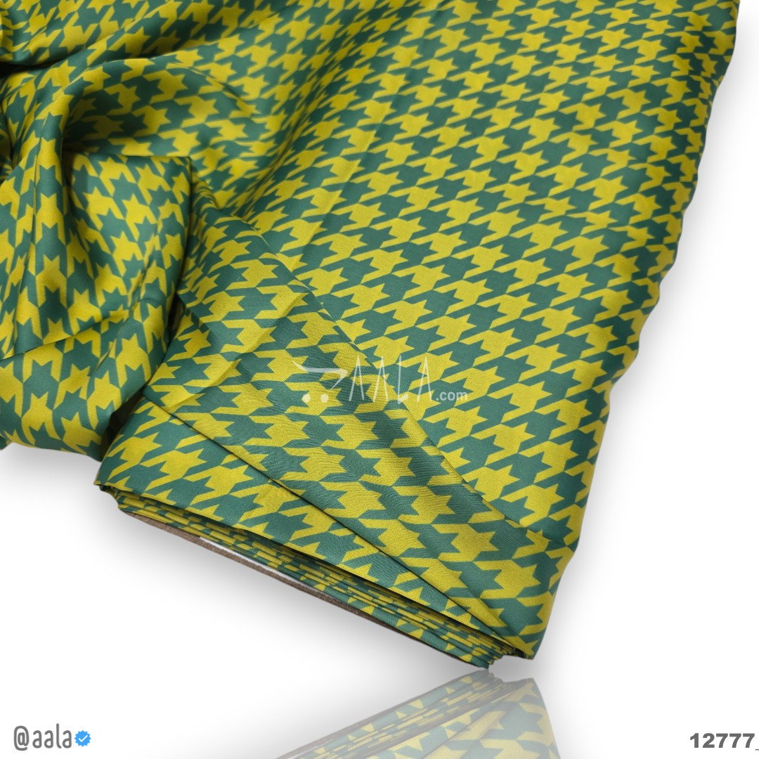 Printed Silk Blend 44-Inches PRINTED Per-Metre 