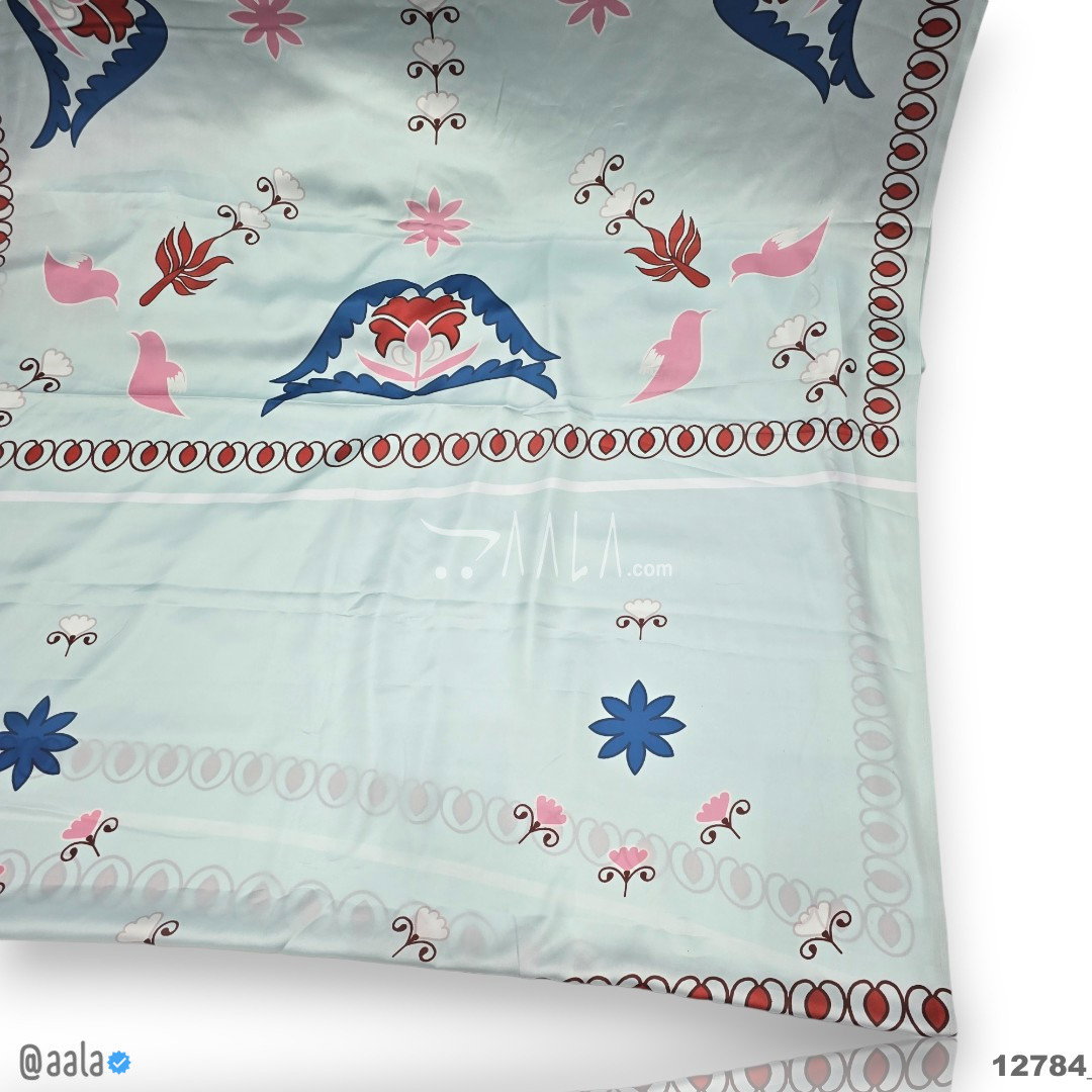 Printed Silk Blend 44-Inches PRINTED Per-Pc 