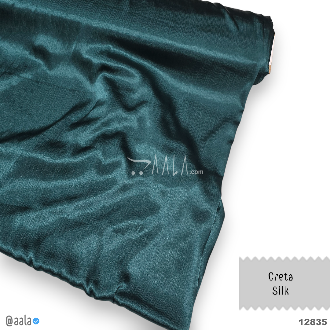 Creta Silk Blend 58-Inches GREEN Per-Metre #12835