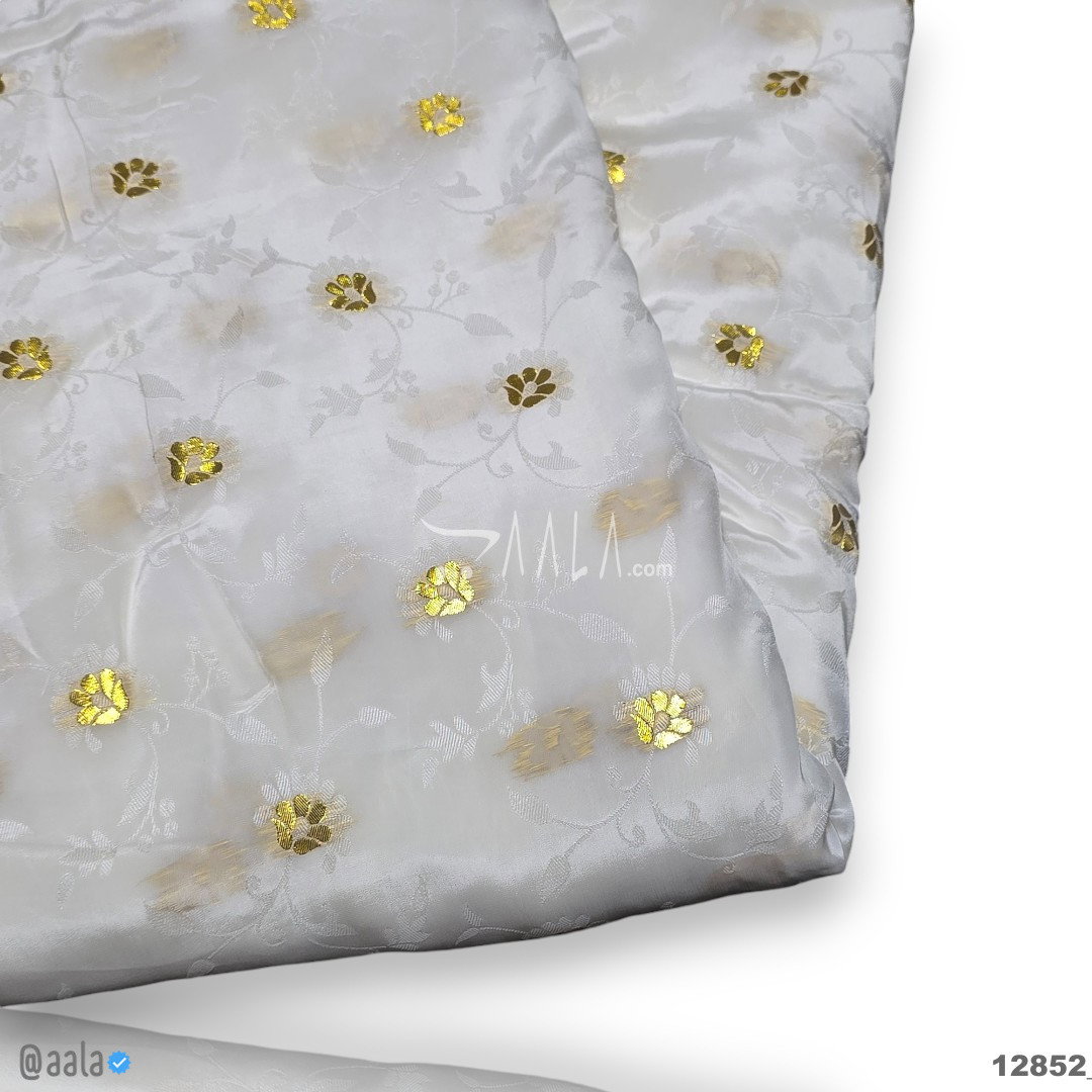 Jacquard Crepe Viscose 44-Inches DYEABLE Per-Metre 