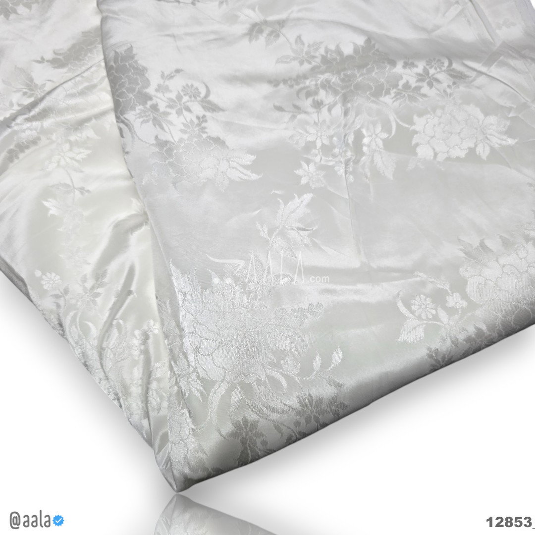 Jacquard Crepe Viscose 44-Inches DYEABLE Per-Metre 