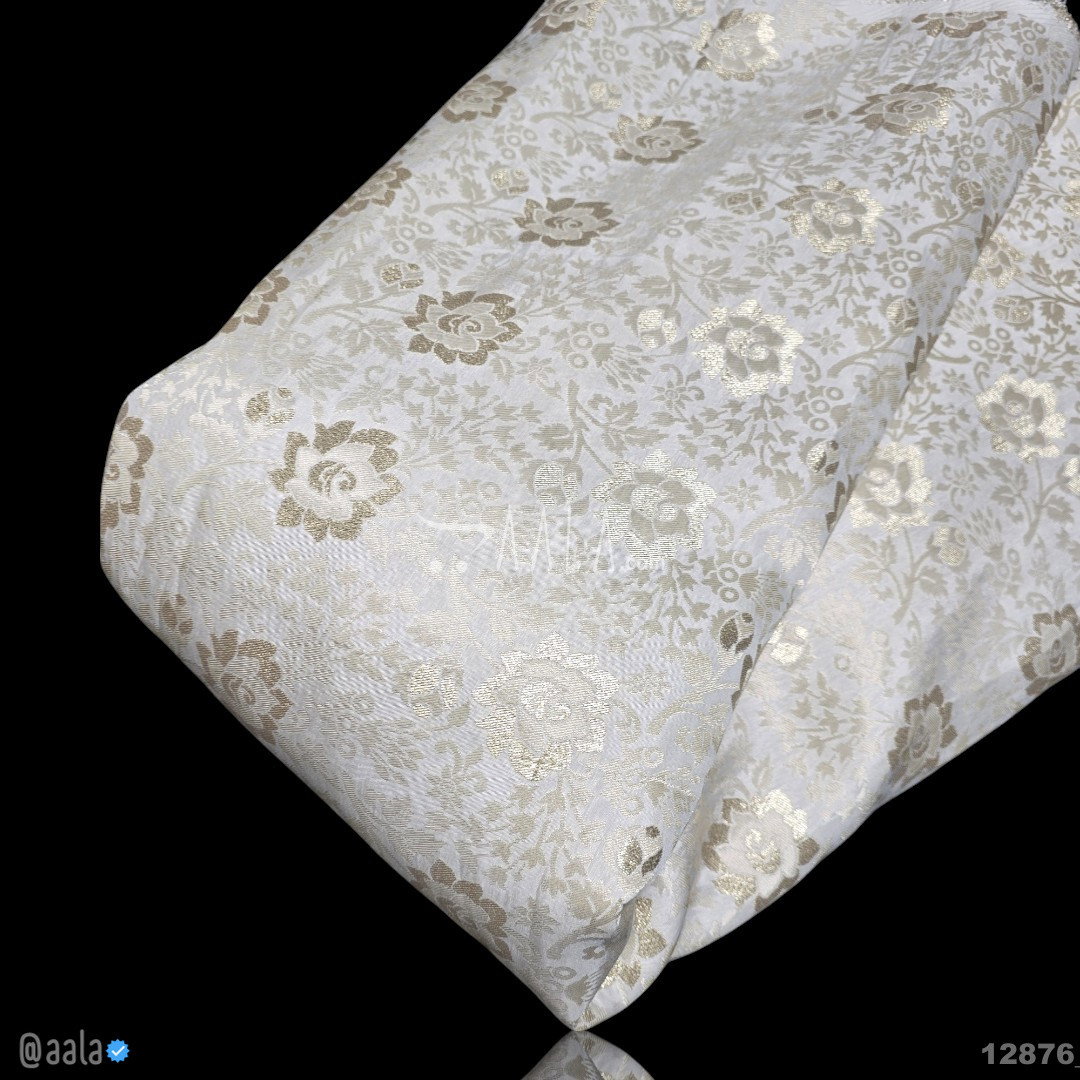 Banarsi-Dola Silk Viscose 44-Inches DYEABLE Per-Metre 