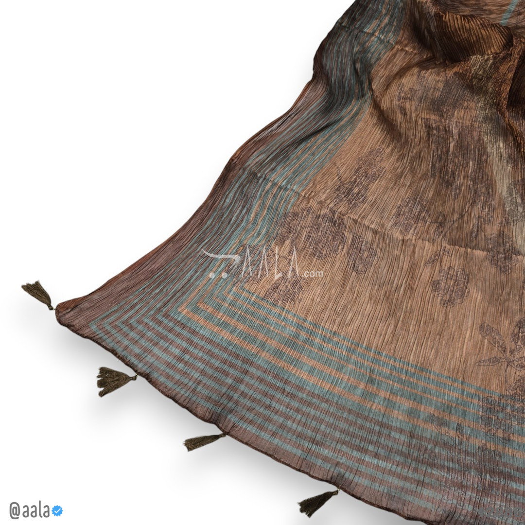 Printed Silk Blend Dupatta-20-Inches PRINTED 2.25-Metres 