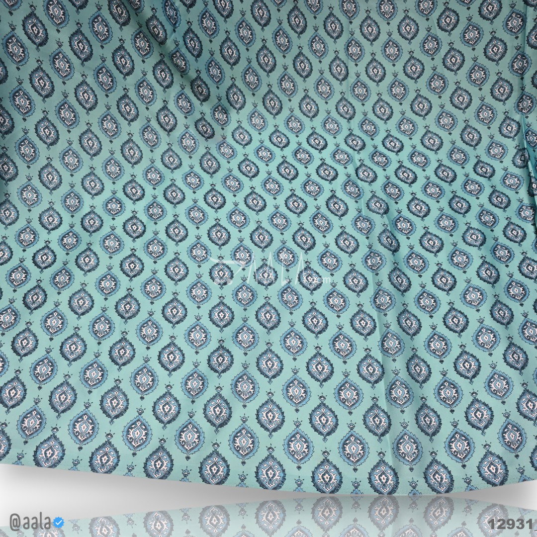 Printed Silk Blend 44-Inches PRINTED Per-Pc 