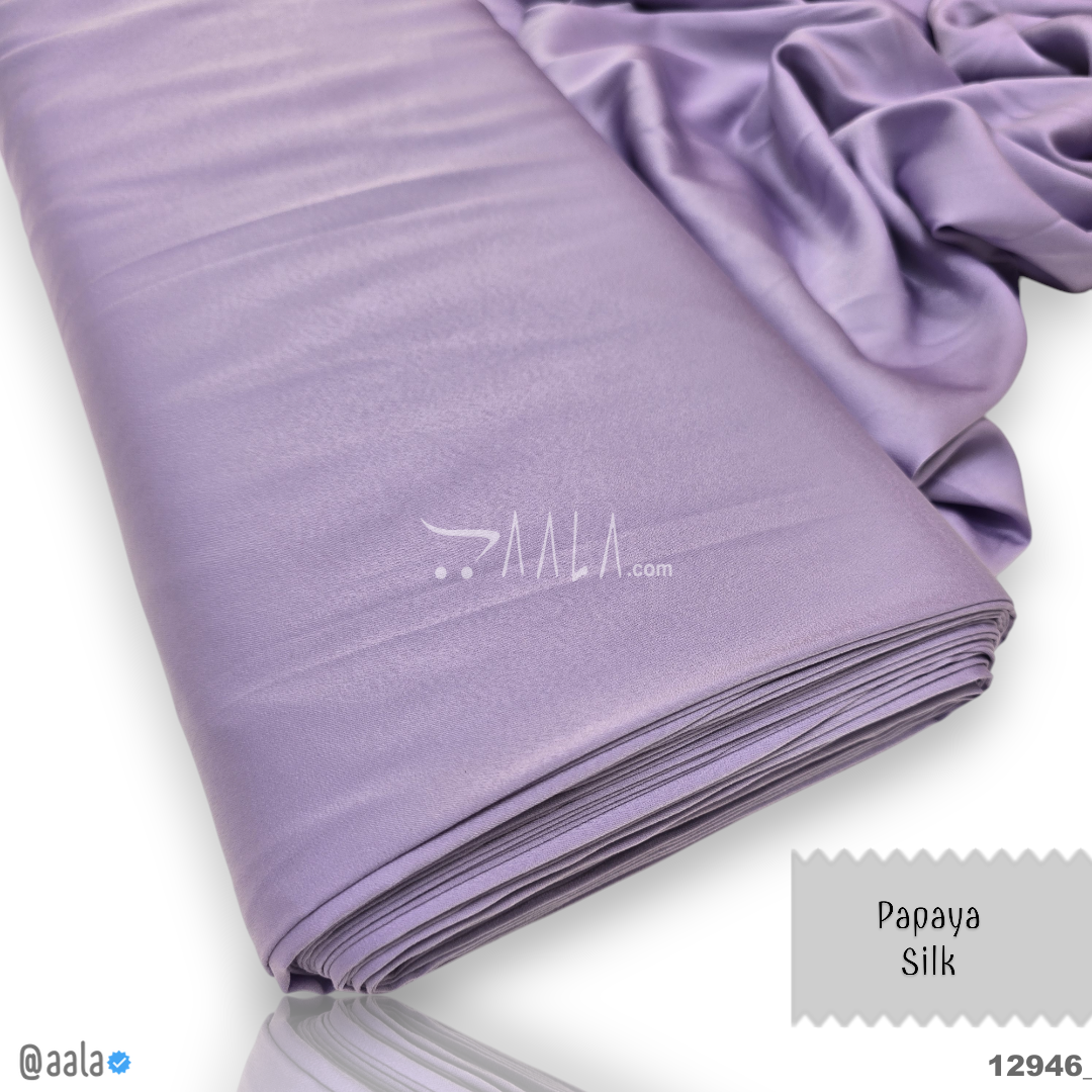 Papaya Silk Blend 58-Inches LILAC Per-Metre #12947