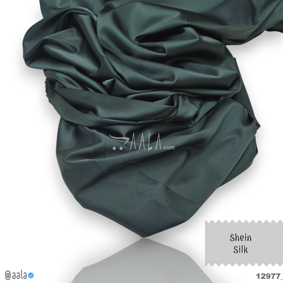 Shein Silk Blend 48-Inches GREEN Per-Metre #12977