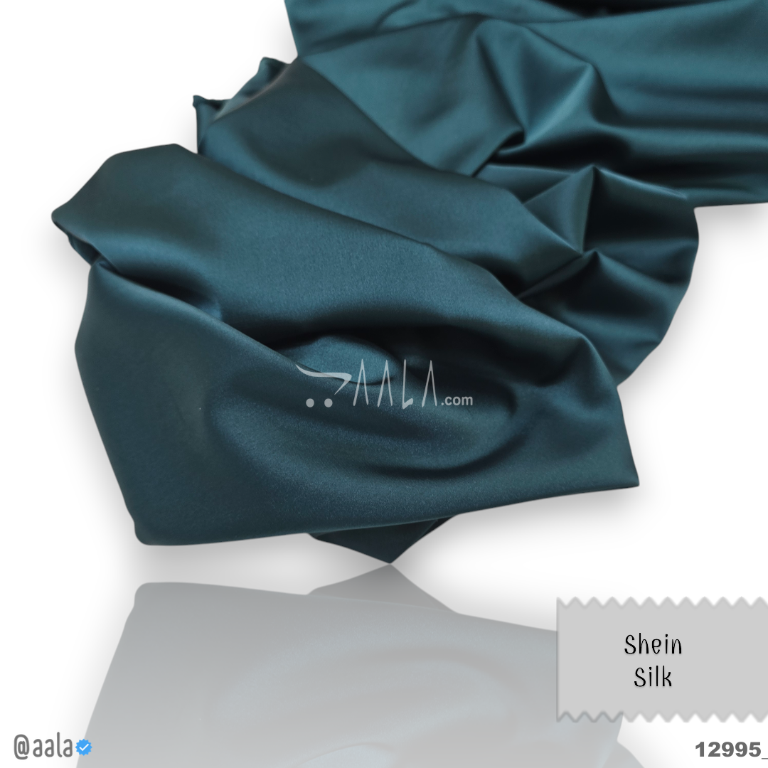 Shein Silk Blend 48-Inches TEAL Per-Metre #12995