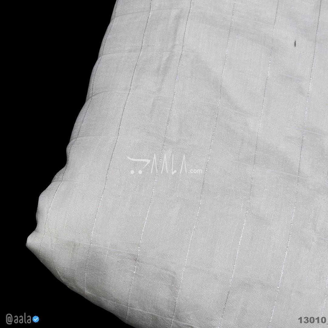 Tabby-Muslin-Stripes Cotton Nylon 44-Inches DYEABLE Per-Metre 