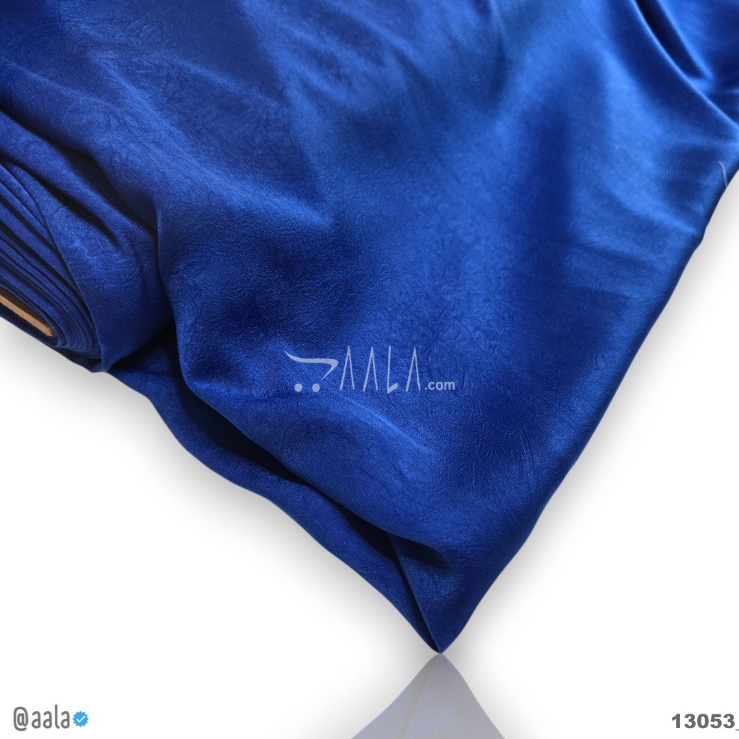 Lizan Silk Blend 58-Inches BLUE Per-Metre 