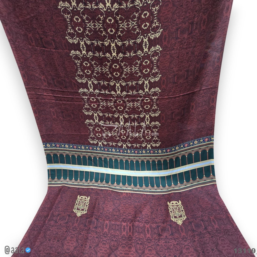 Printed Silk Blend 44-Inches PRINTED Per-Pc 