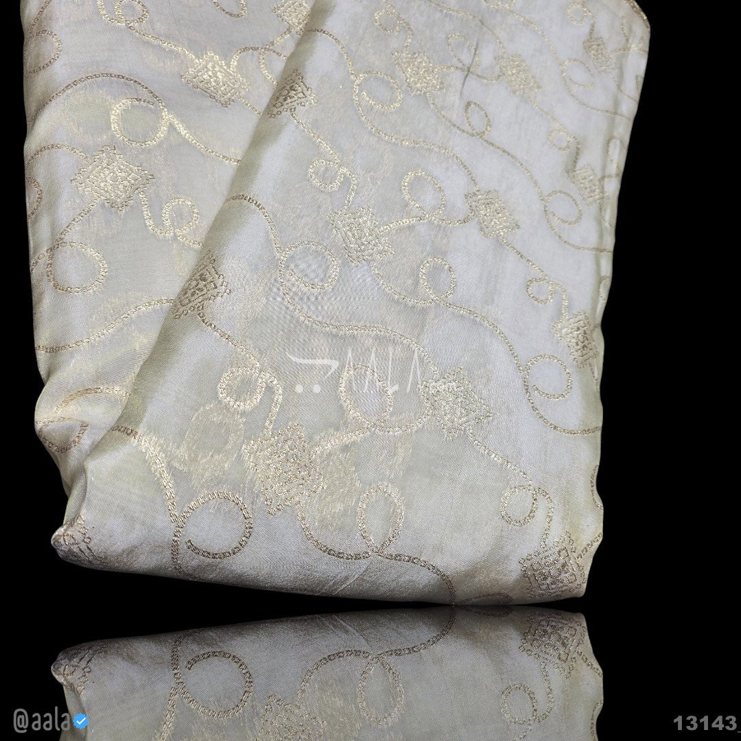 Banarsi-Tissue Silk Viscose 44-Inches DYEABLE Per-Metre 