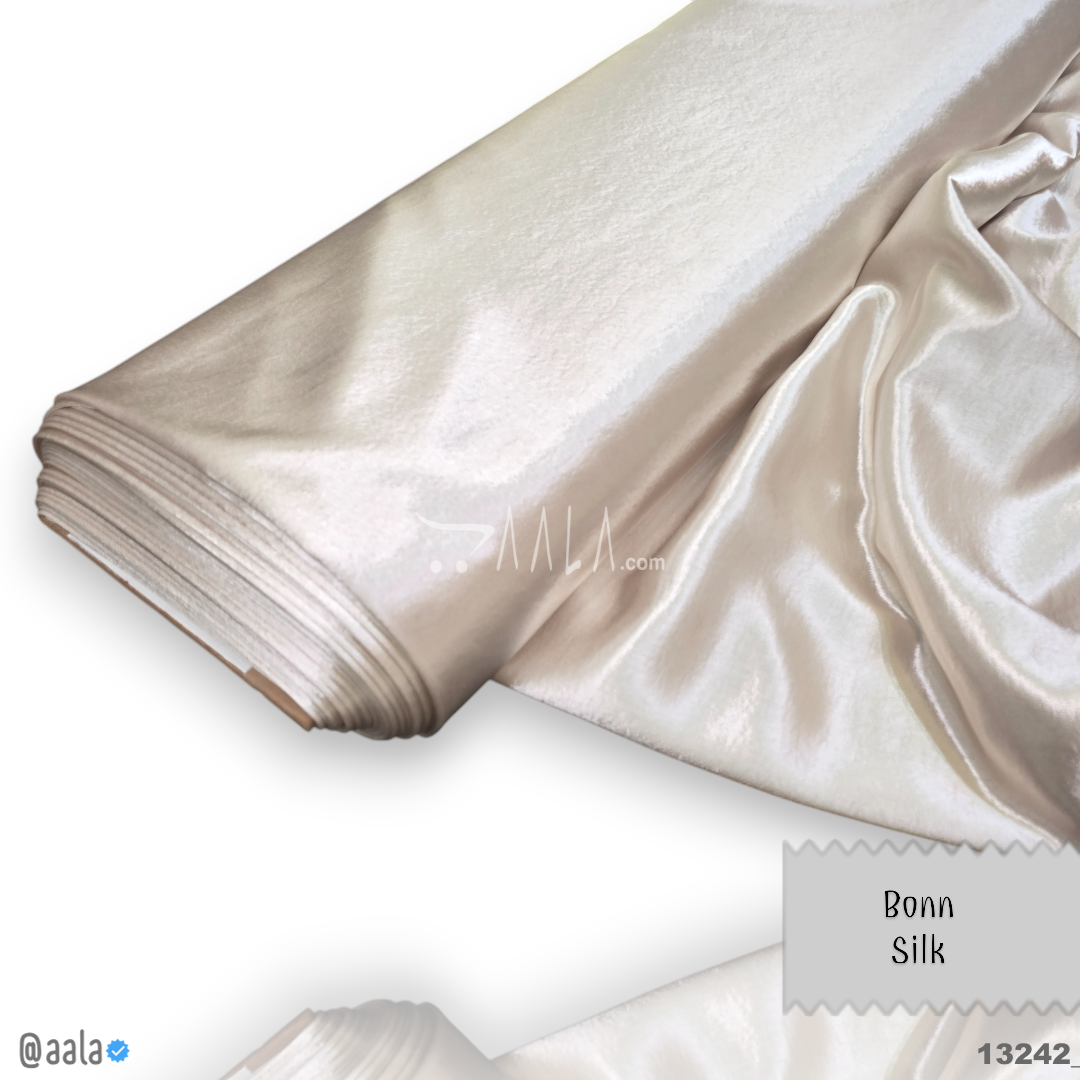 Bonn Silk Blend 58-Inches CREAM Per-Metre #13242