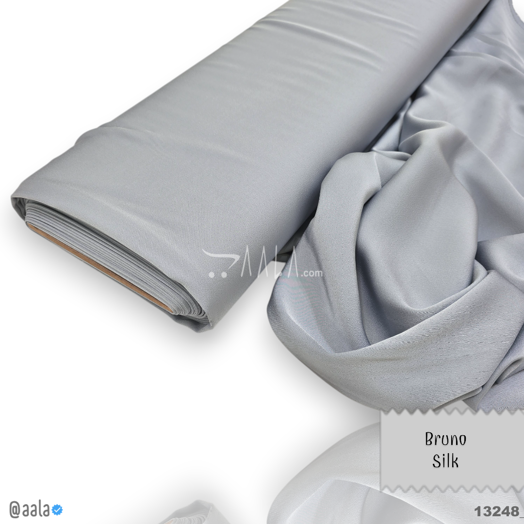 Bruno Silk Blend 58-Inches GREY Per-Metre 