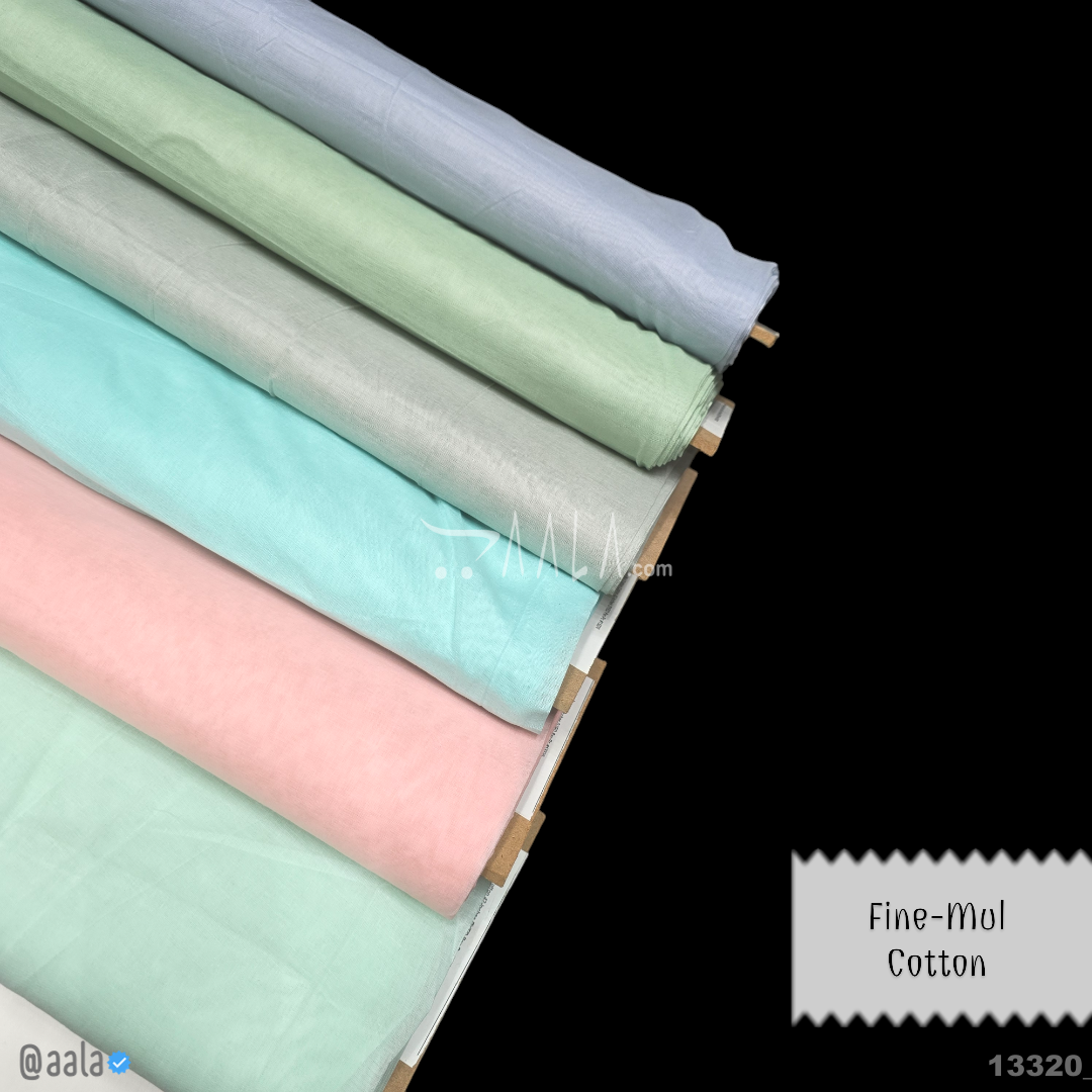 Fine-Mul Cotton Cotton 42-Inches DYED Per-Pc #13320