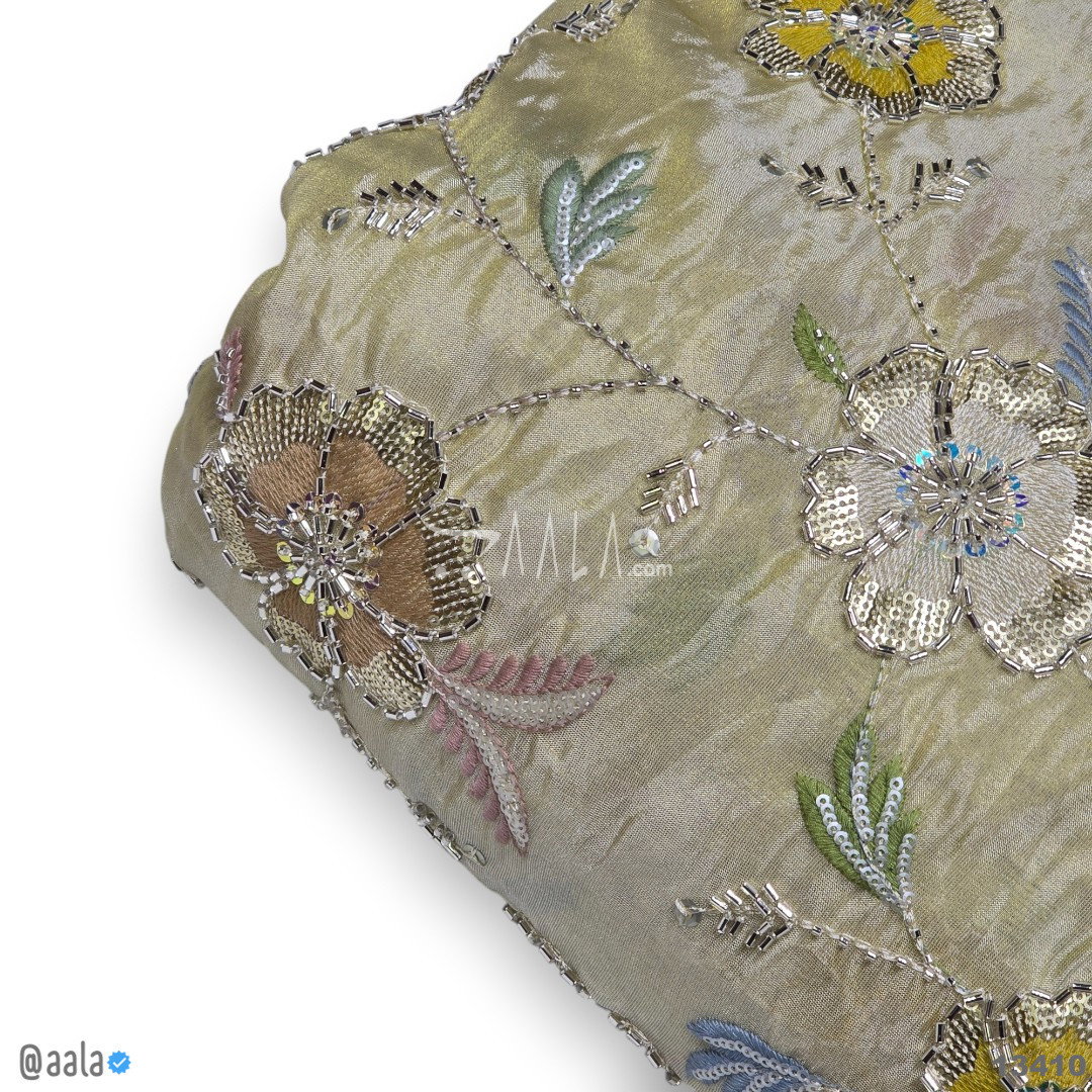 Handwork-Tissue Silk Viscose 44-Inches DYEABLE Per-Metre 