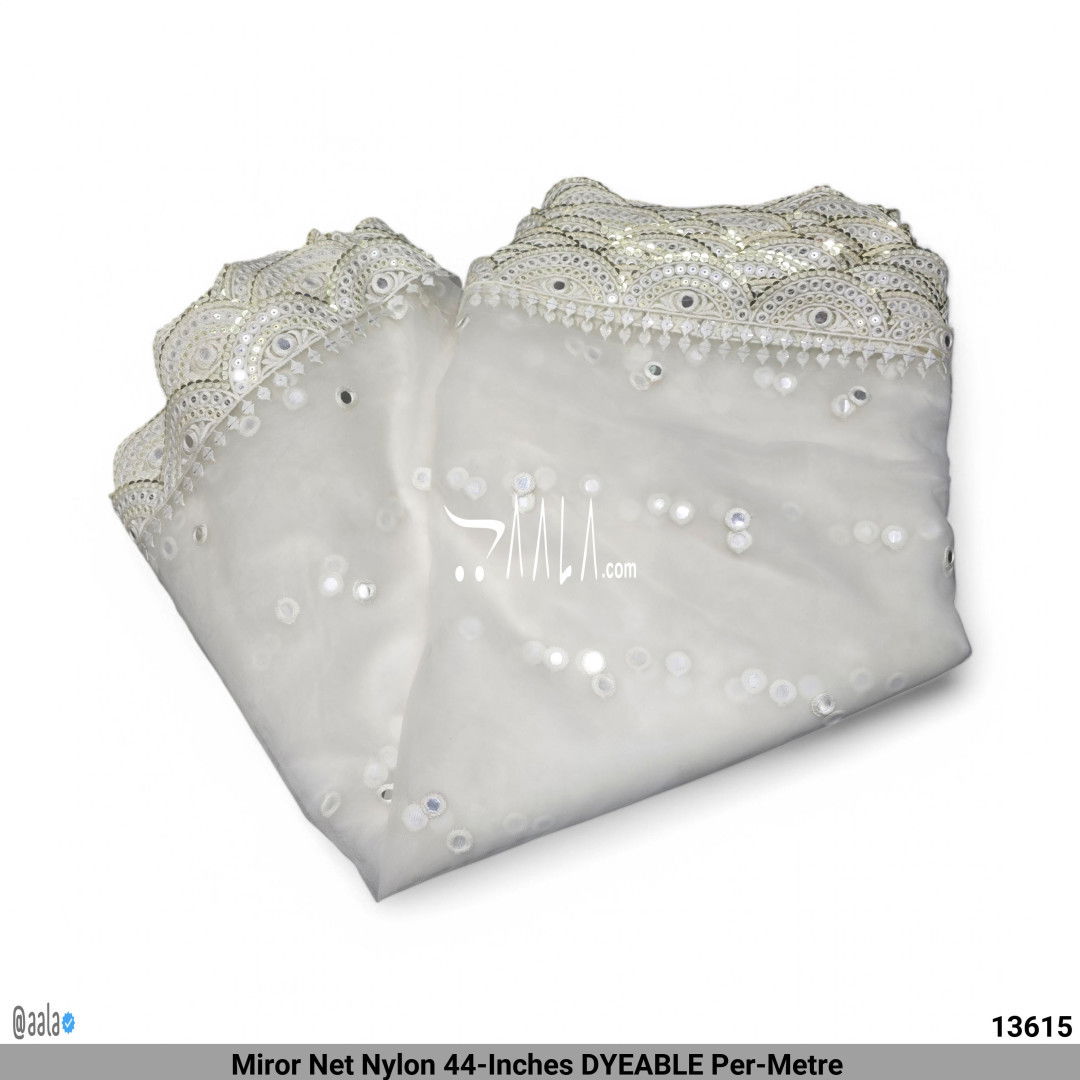 Miror Net Nylon 44-Inches DYEABLE Per-Metre 
