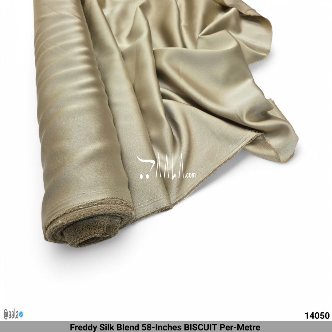 Freddy Silk Blend 58-Inches BISCUIT Per-Metre #14050