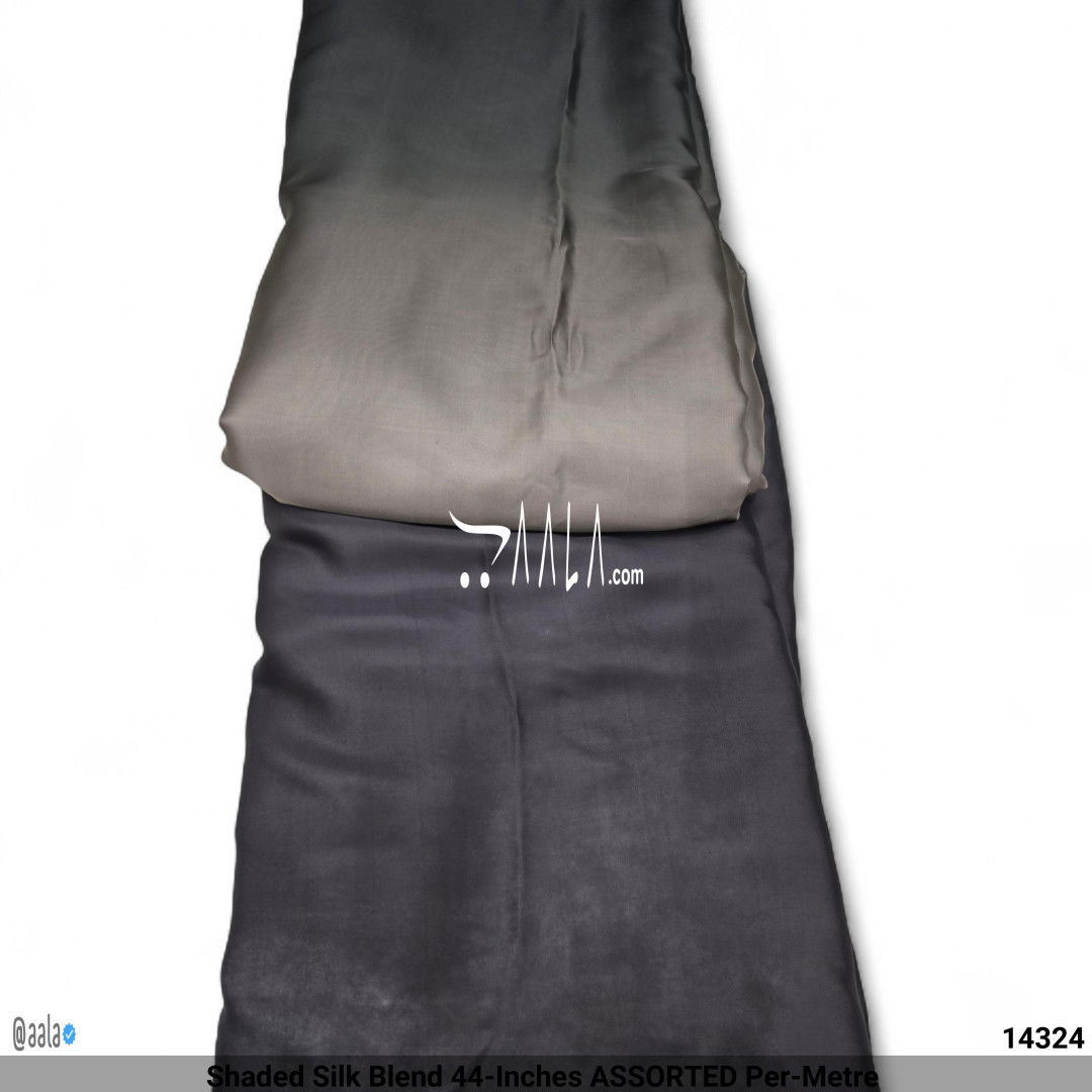 Shaded Silk Blend 44-Inches ASSORTED Per-Metre #14324