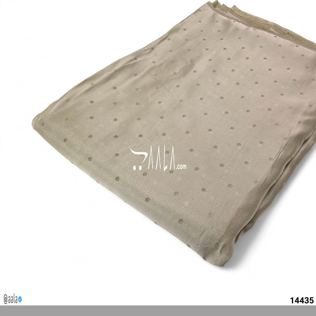 Jacquard-Tissue Silk Viscose 44-Inches DYEABLE Per-Metre