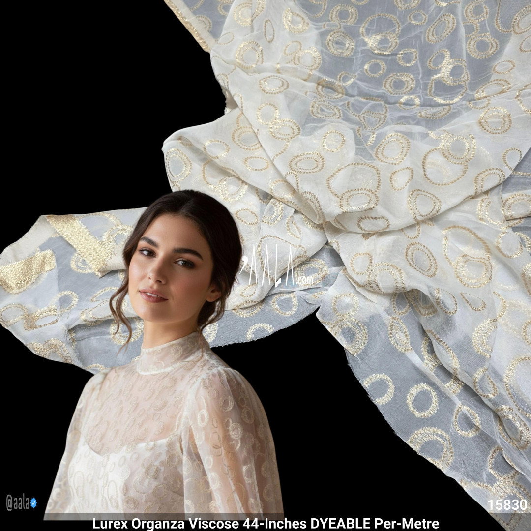 Banarsi Georgette Viscose 44-Inches DYEABLE Per-Metre
