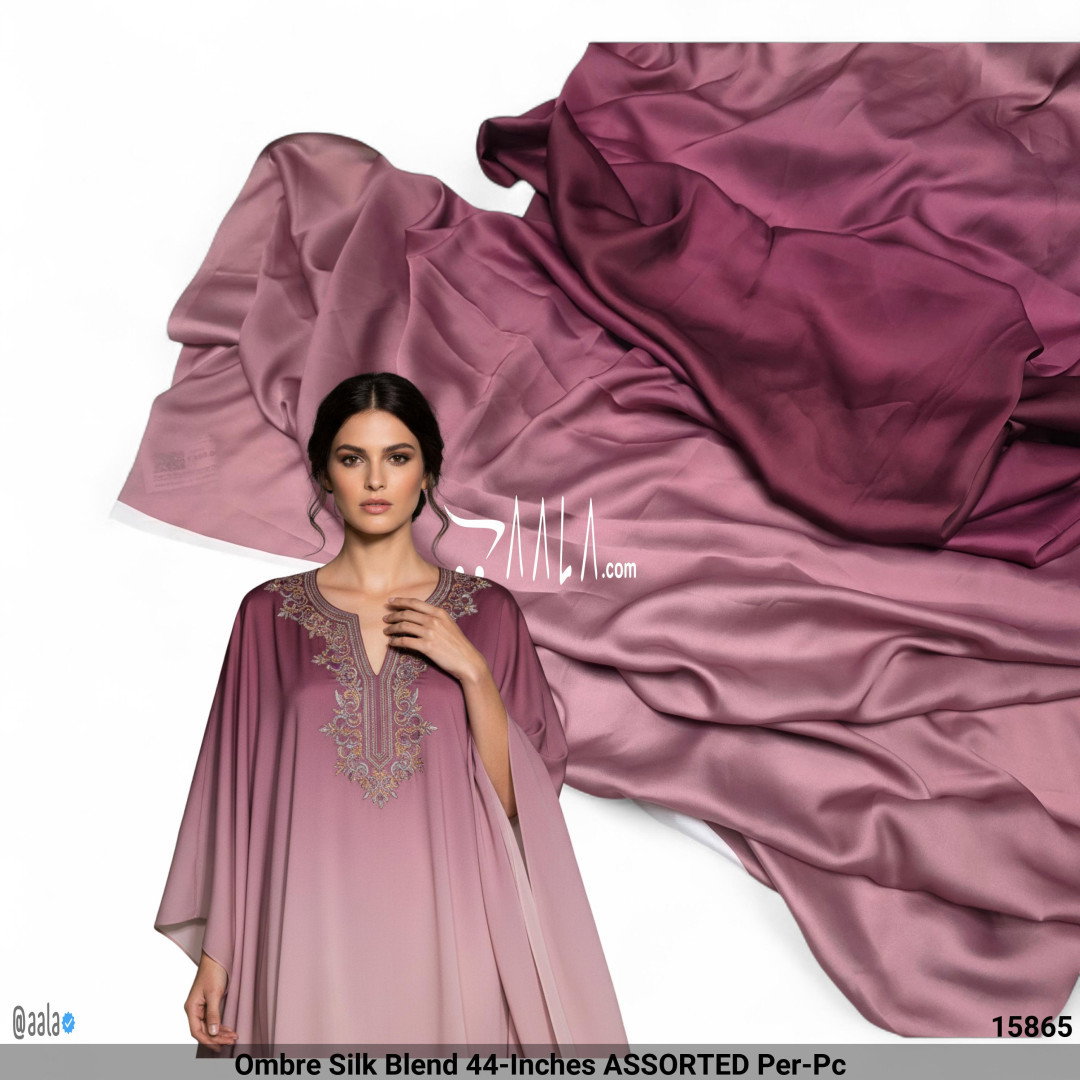 Ombre Silk Blend 44-Inches ASSORTED Per-Metre