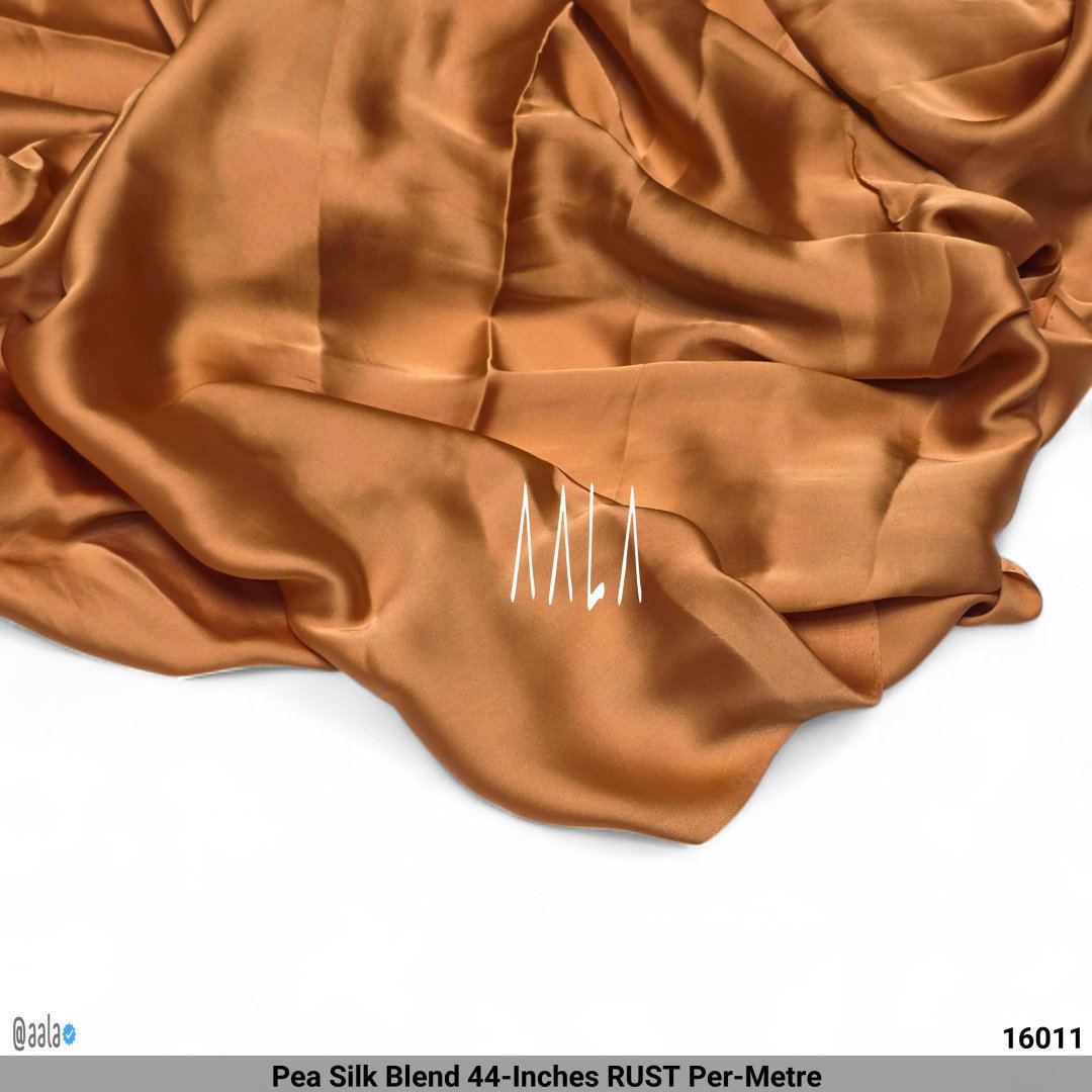 Pea Silk Blend 44-Inches RUST Per-Metre