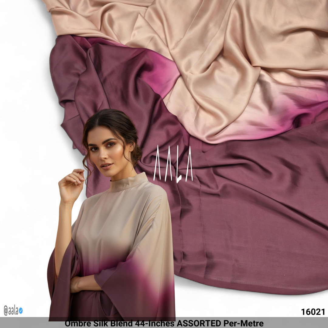 Ombre Silk Blend 44-Inches ASSORTED Per-Metre