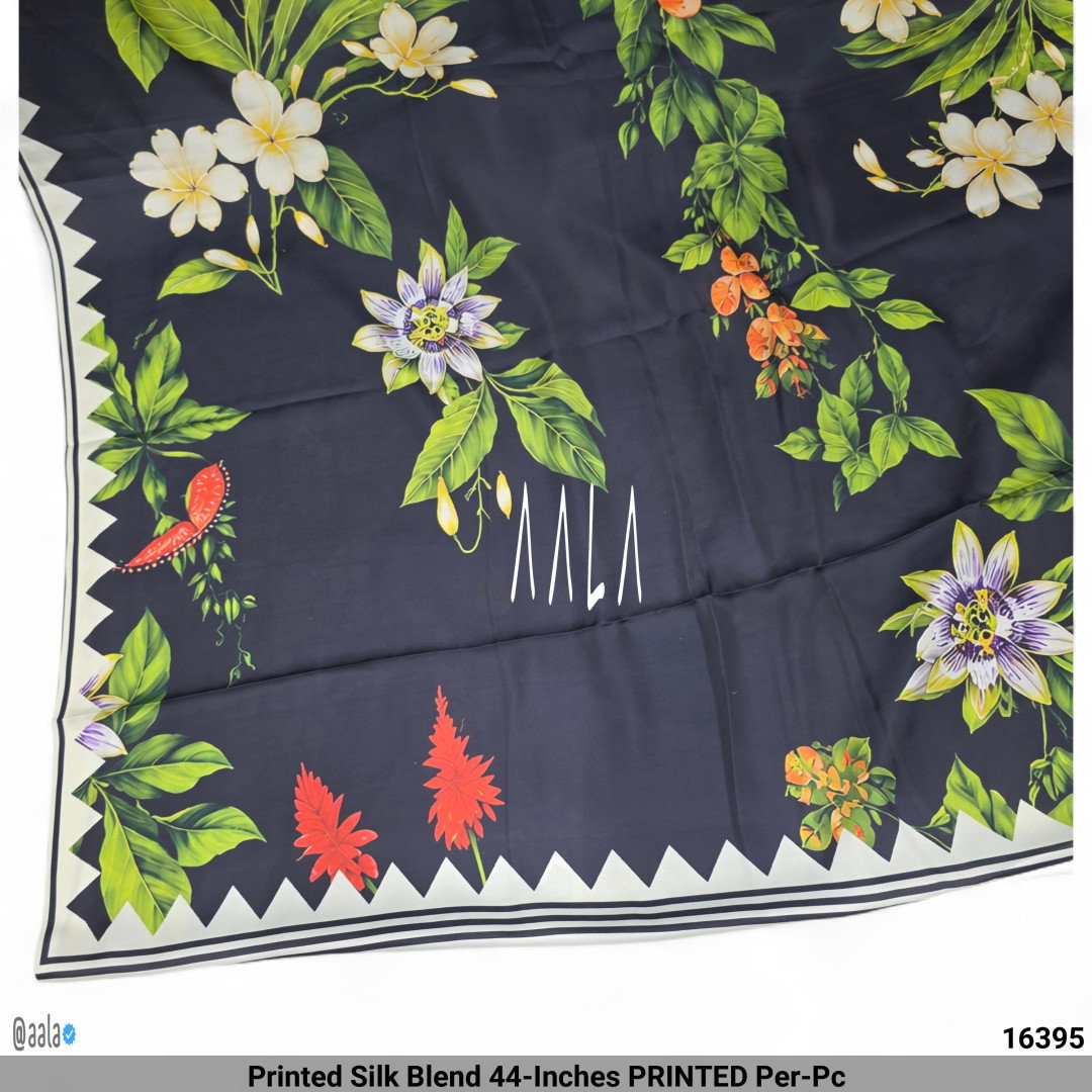 Printed Silk Blend 44-Inches PRINTED Per-Pc