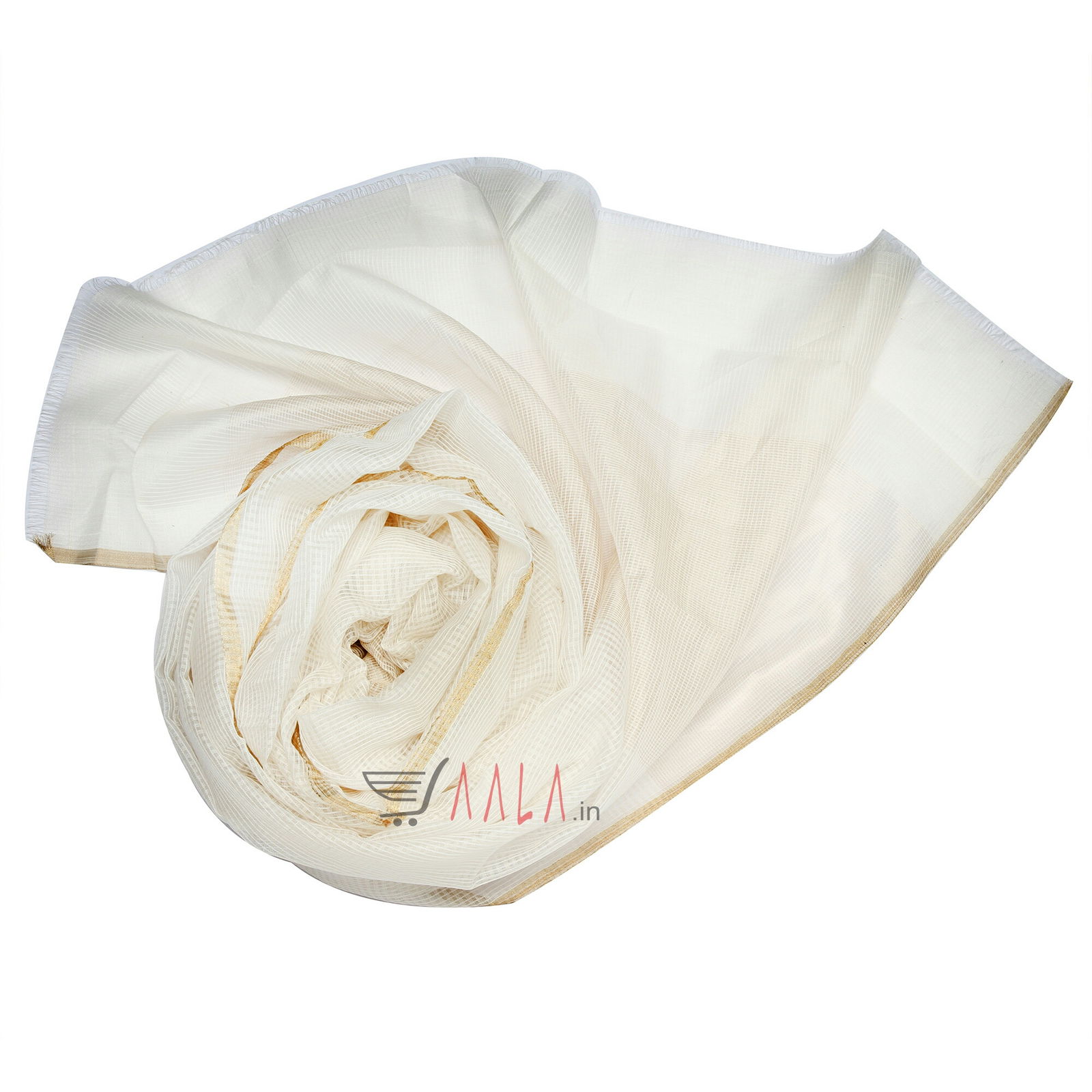 Jute Tissue Dupatta 36 Inches Dyeable 2.00 Metres 