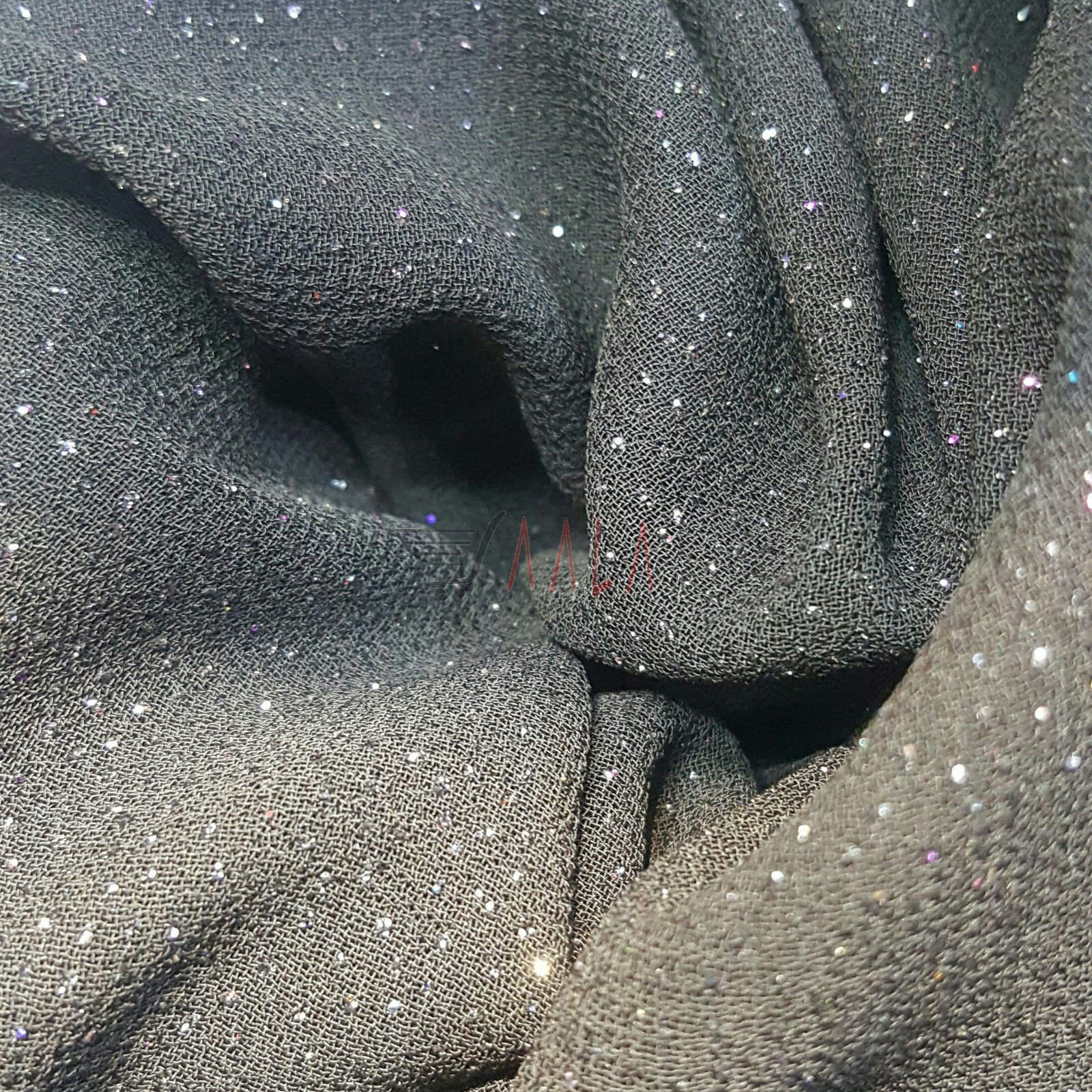 Twinkle Georgette Poly-ester 44 Inches Dyed Per Metre #2237