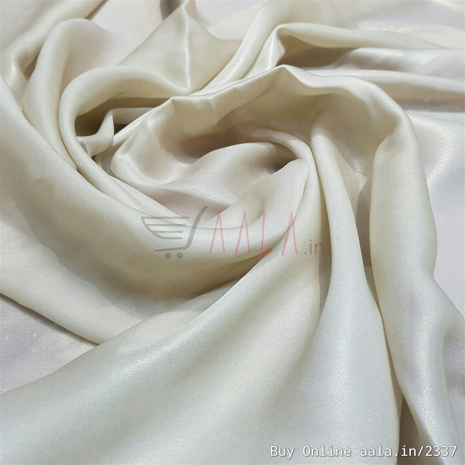 Half Coating Satin Georgette Poly-ester 44 Inches Dyed Per Metre #2337