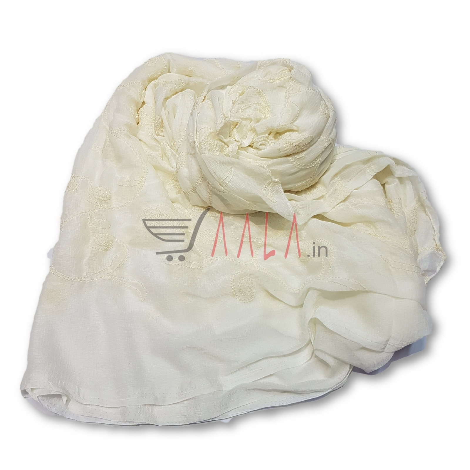 Karachi Chiffon Dupatta 36 Inches Dyed 2.25 Metres 