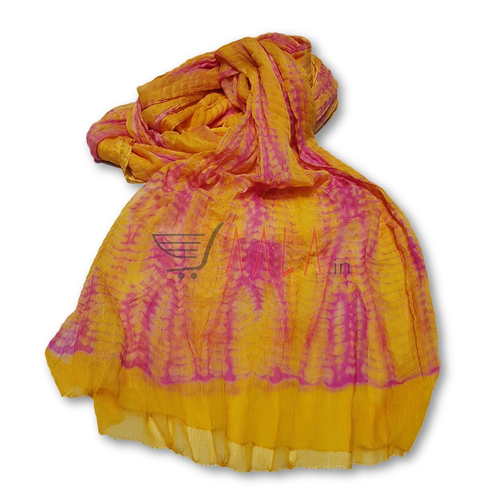 Tie Dye Chiffon Dupatta 36 Inches Dyed 2.25 Metres 