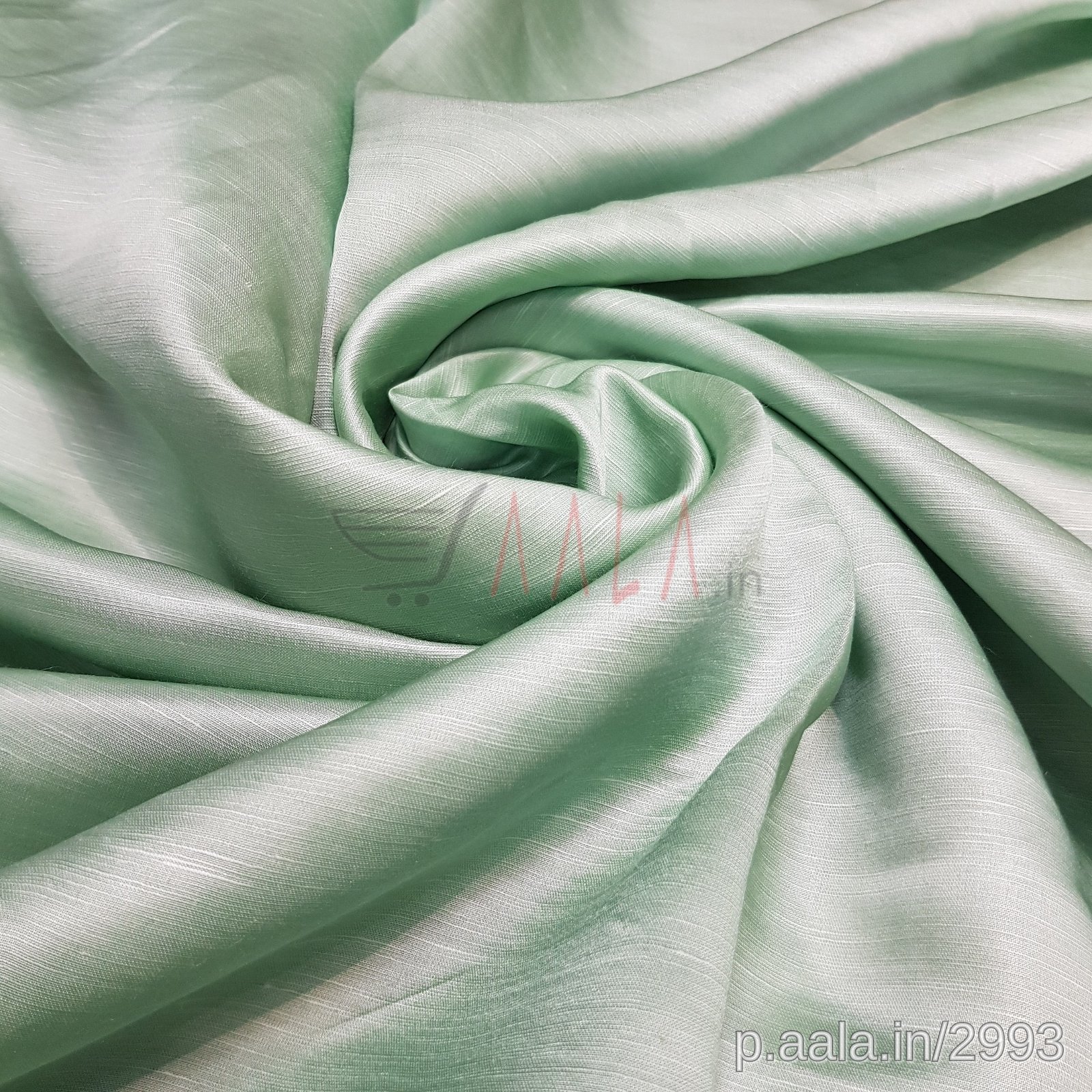 Linen Satin Viscose 44 Inches Dyed Per Metre #2993