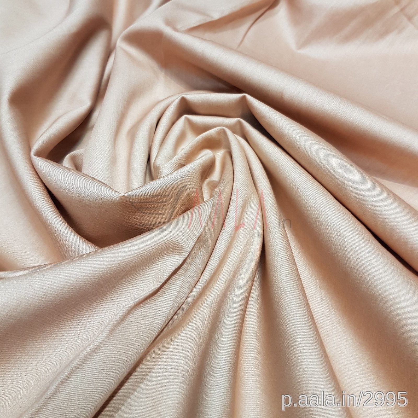 Satin Cotton 44 Inches Dyed Per Metre #2995