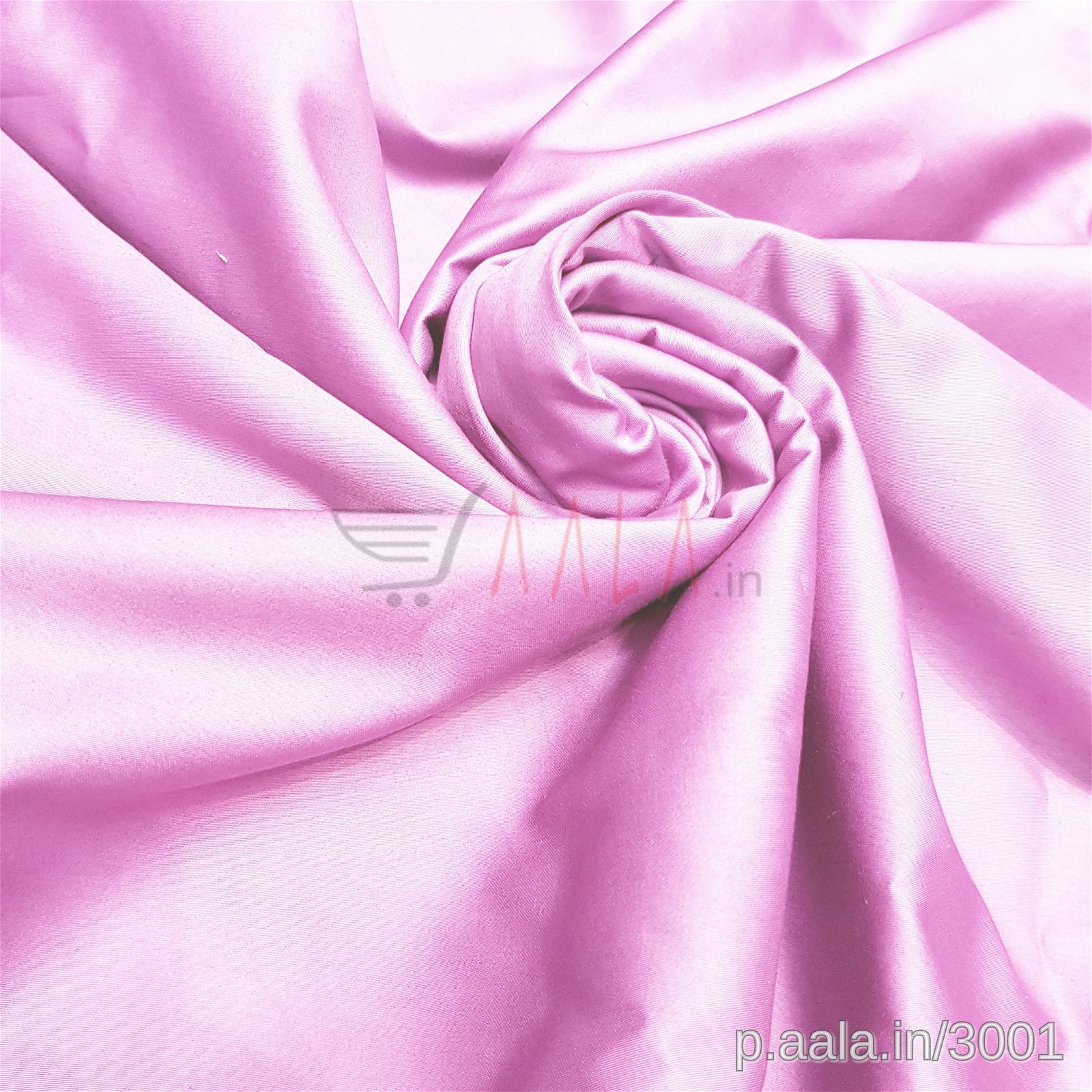 Satin Cotton 44 Inches Dyed Per Metre #3001