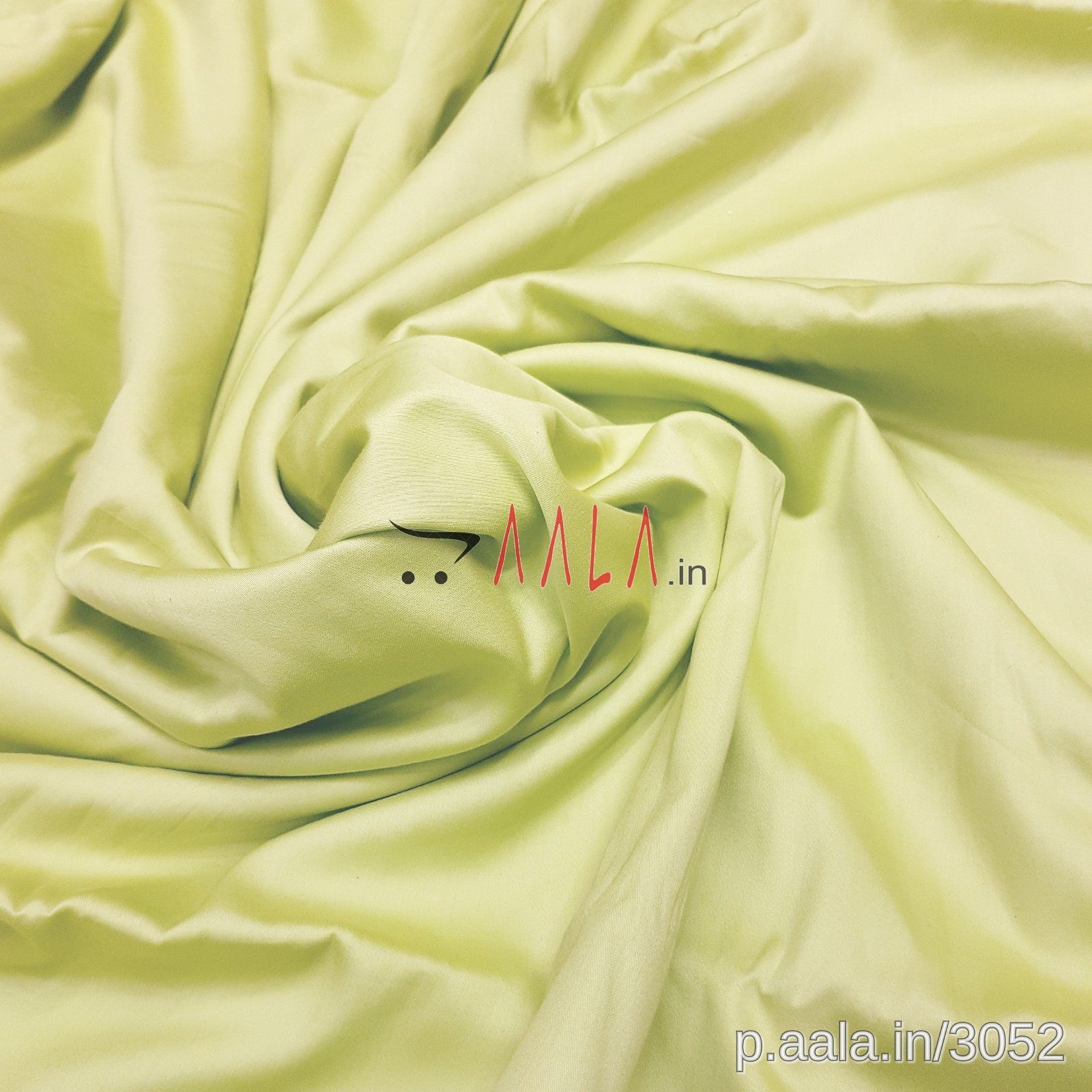 Satin Cotton 44 Inches Dyed Per Metre #3052