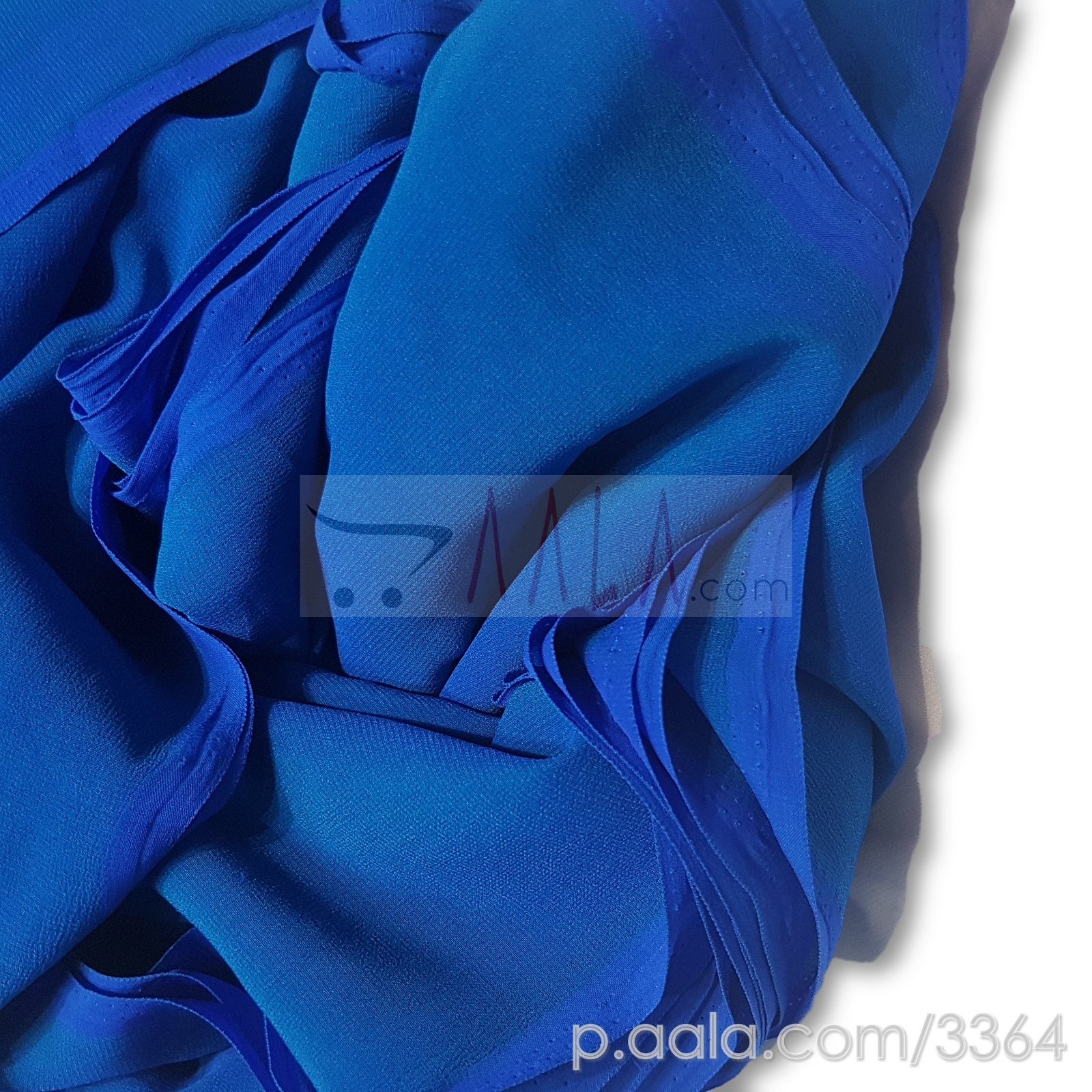 PT Tone Georgette Poly-ester 44 Inches Dyed Per Metre #3364