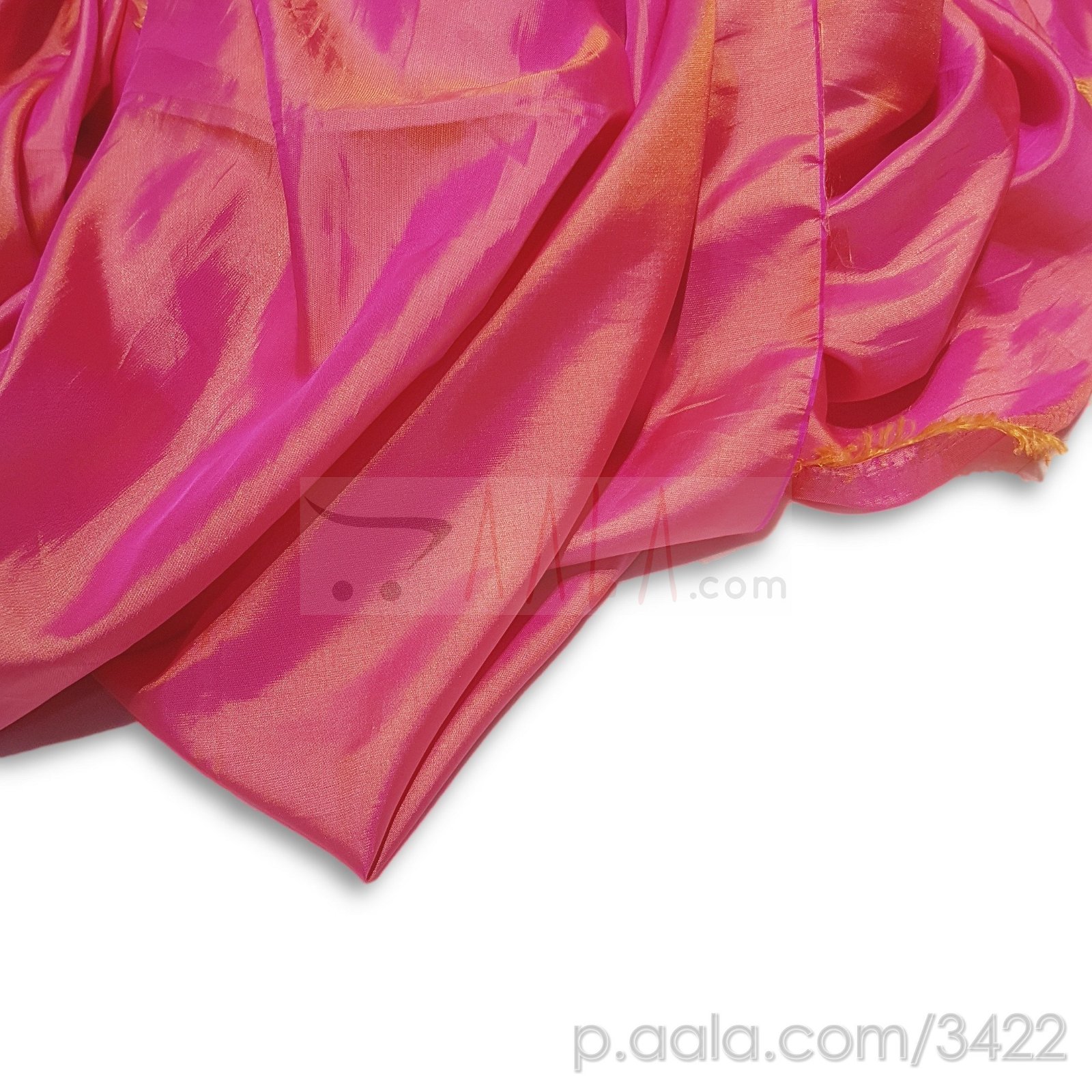 Paper Silk Poly-ester 44 Inches Dyed Per Metre #3422