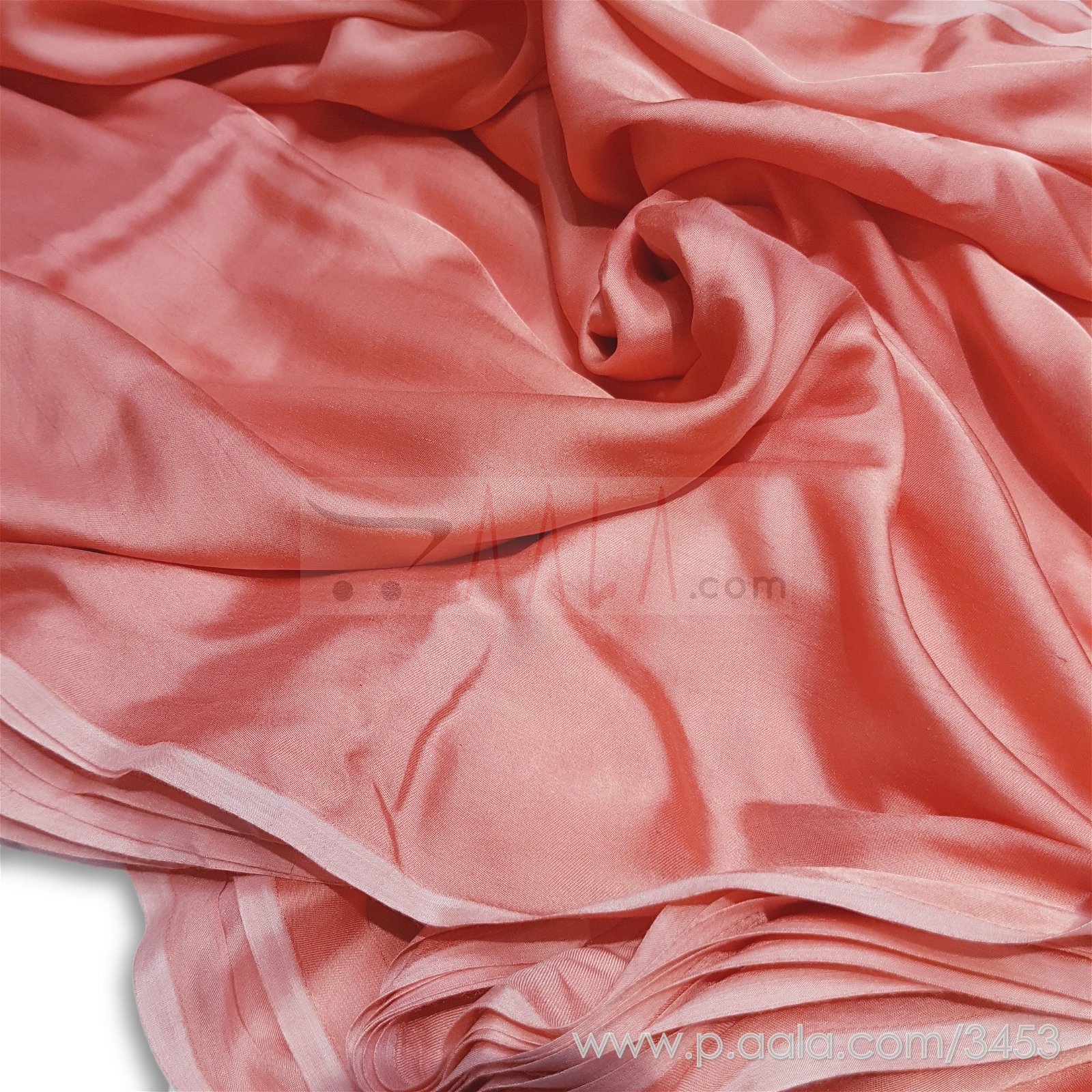 Modal Satin Viscose 44 Inches Dyed Per Metre #3453