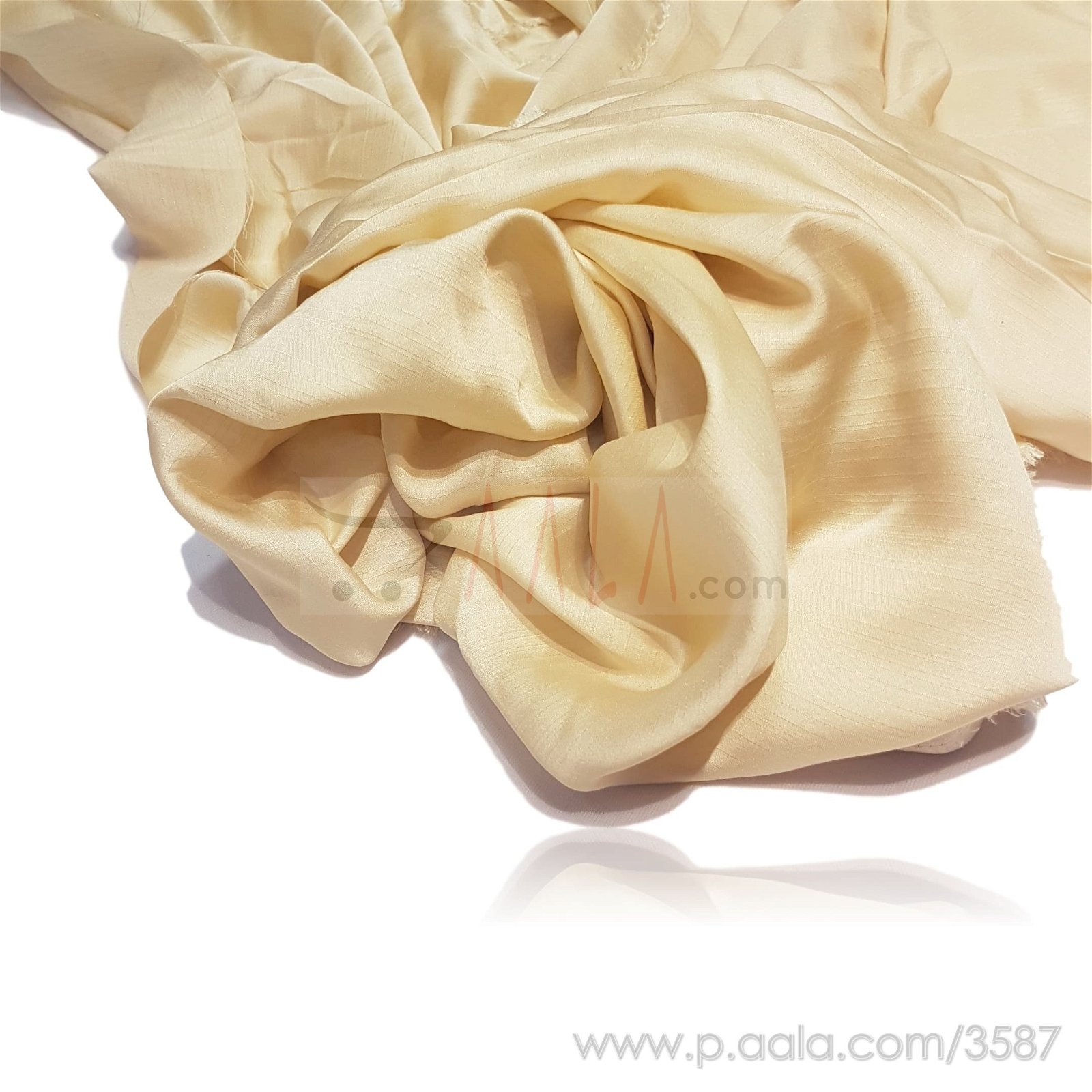 Goldi Silk Poly-ester 44 Inches Dyed Per Metre #3587